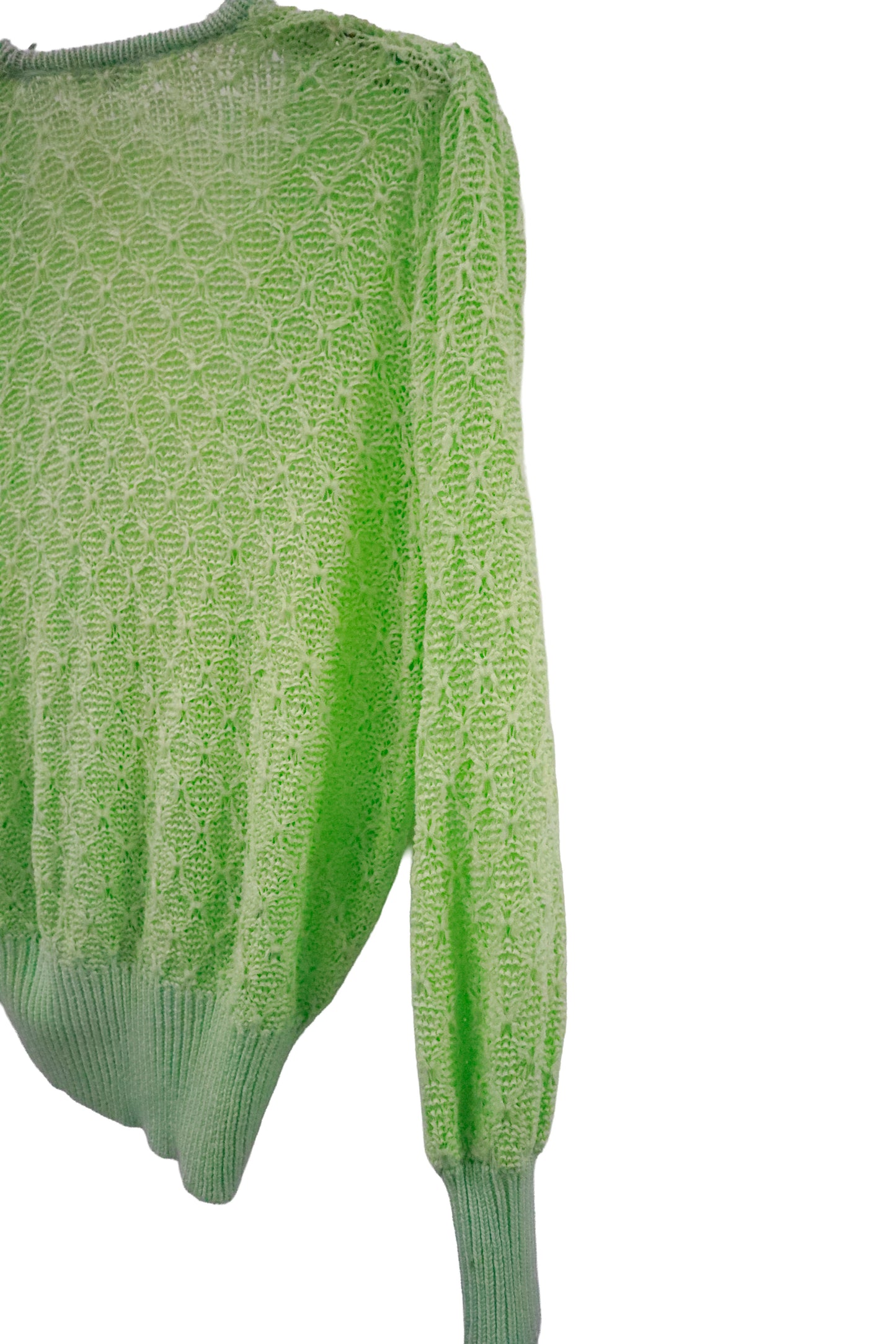 80's knit cardigan /U-［2601B-010］