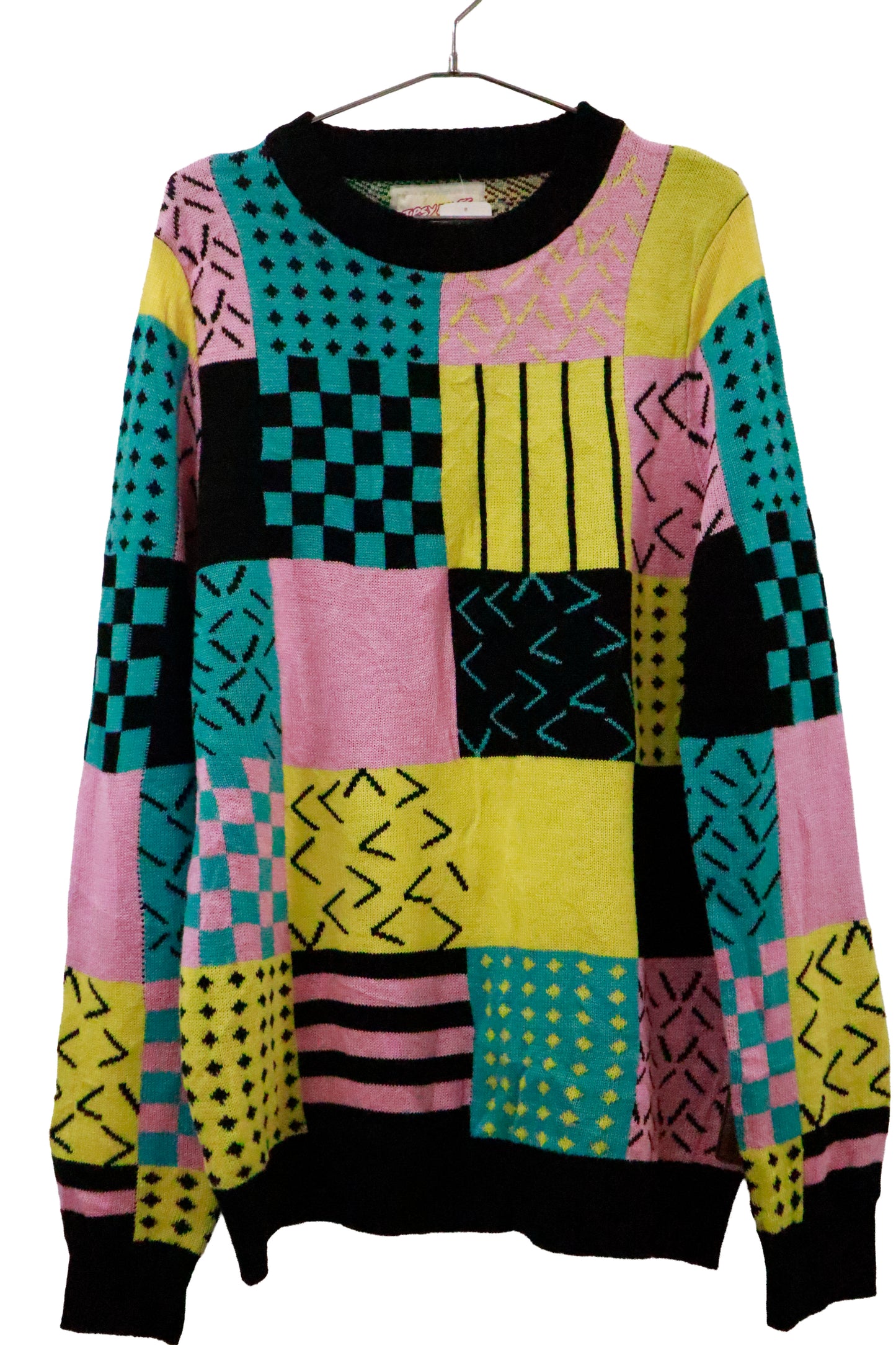 acrylic knit sweater /U-［2601B-012］