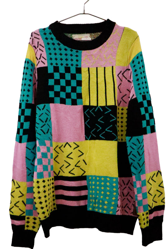acrylic knit sweater /U-［2601B-012］