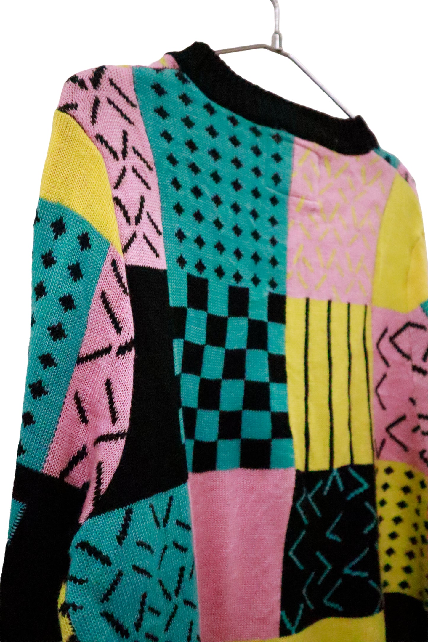 acrylic knit sweater /U-［2601B-012］