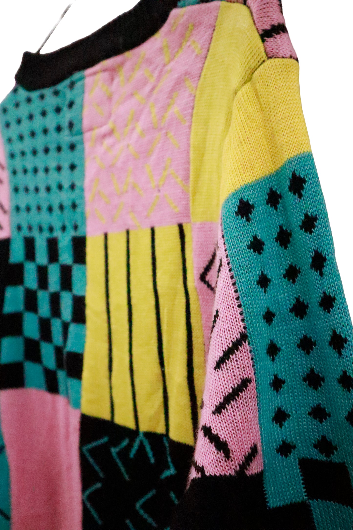 acrylic knit sweater /U-［2601B-012］