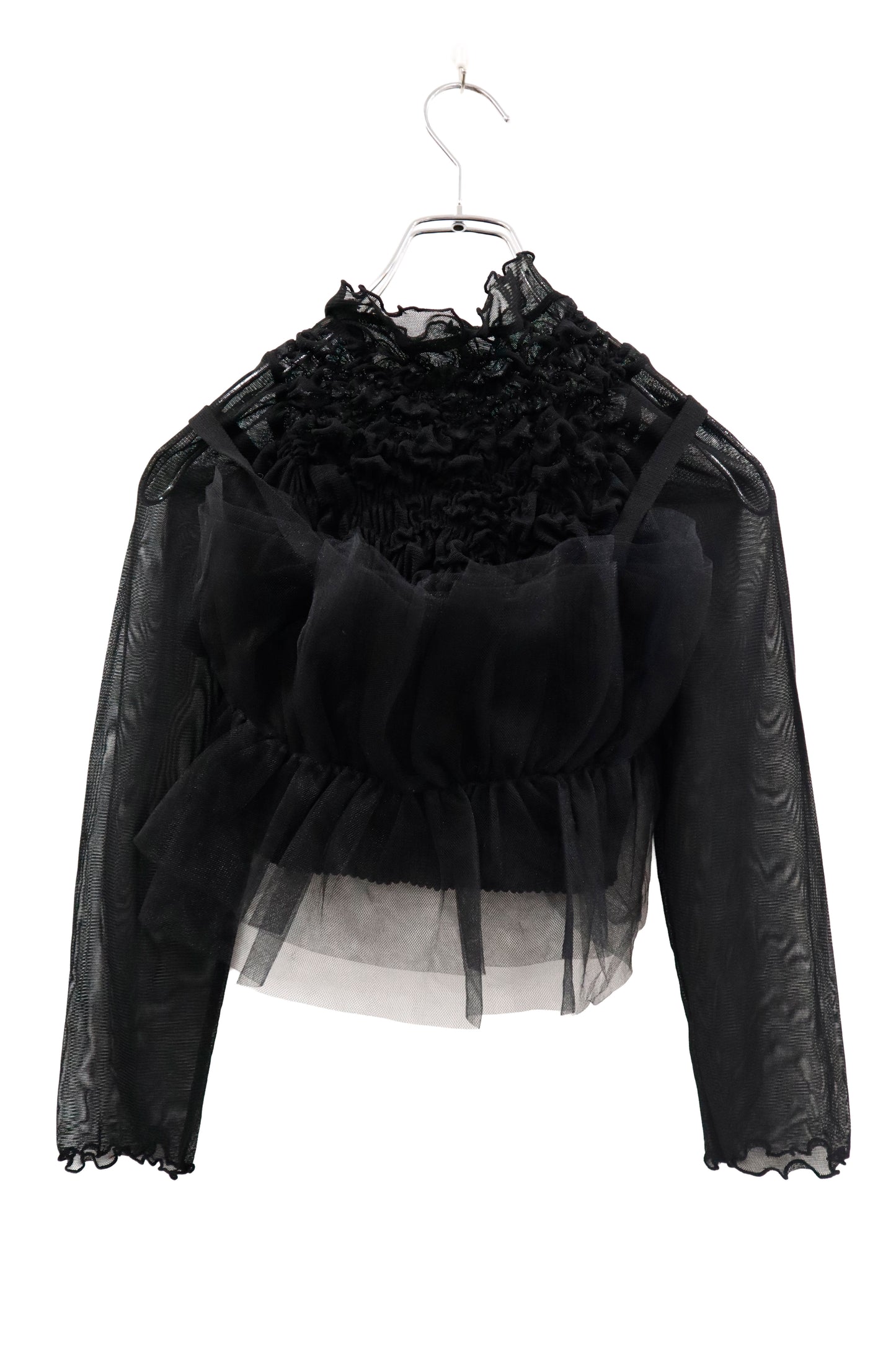 KUSHA KUSHA PLAN-knit docking shirt/RM-［2601-007］