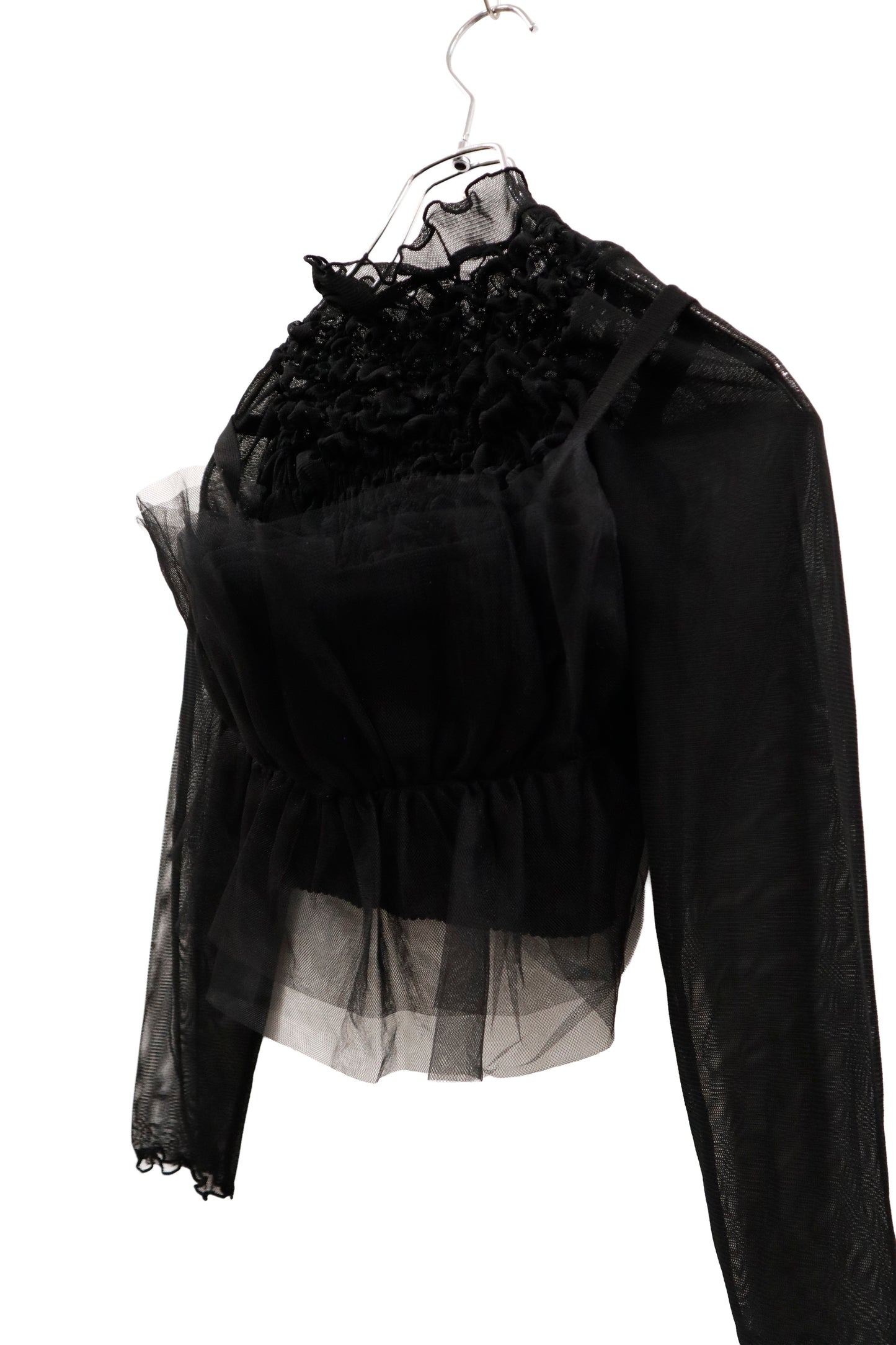 KUSHA KUSHA PLAN-knit docking shirt/RM-［2601-007］