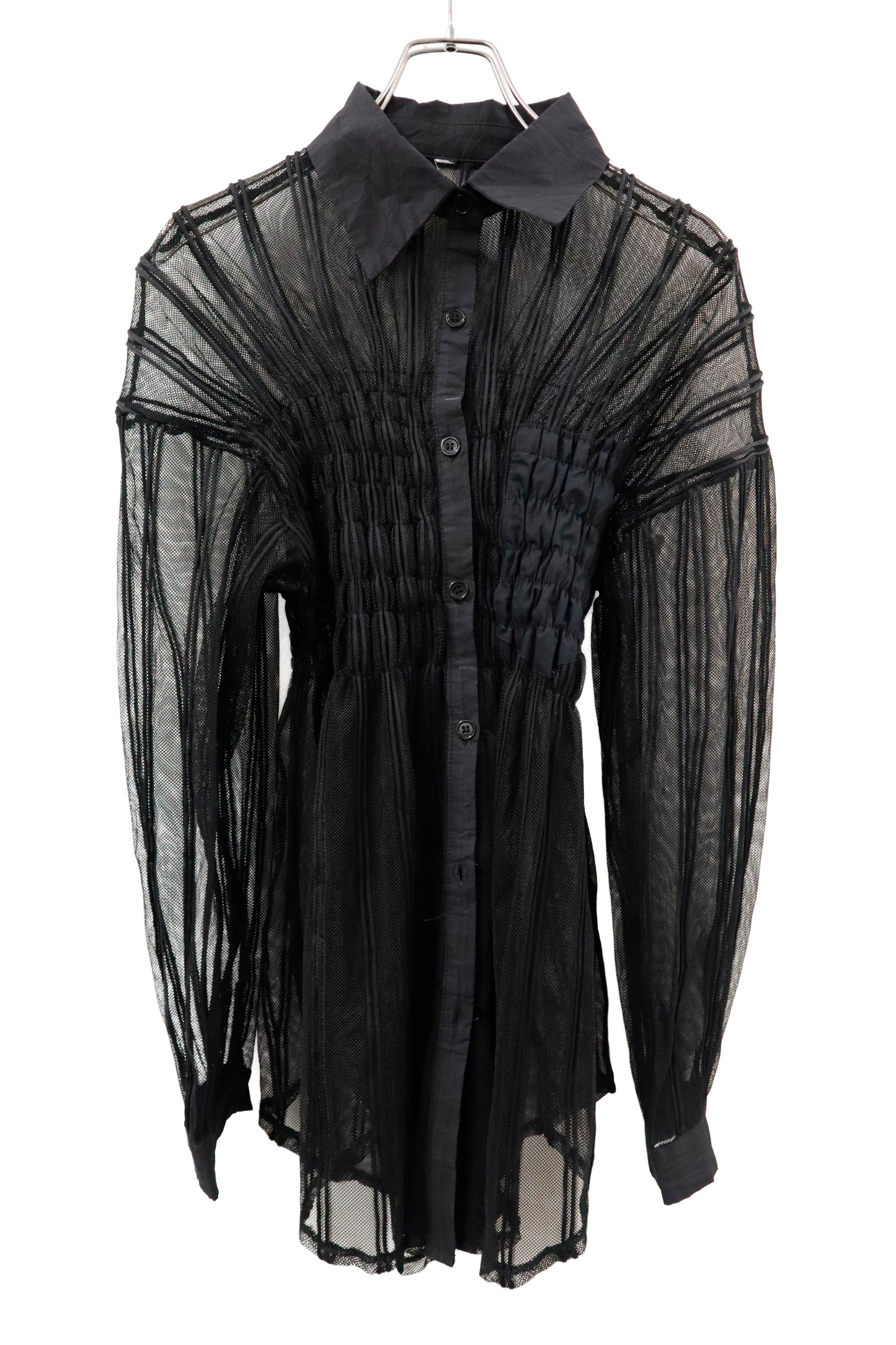 KUSHAKUSHA PLAN-see-through-shirt /RM-［2601-037］