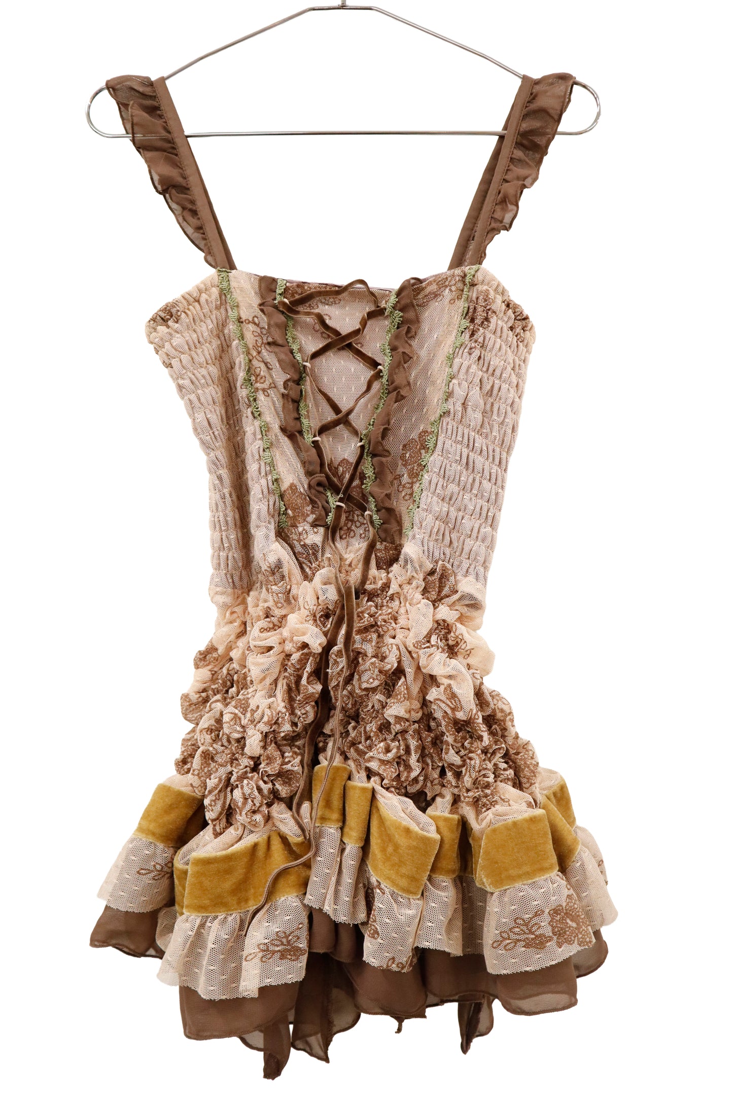 KUSHAKUSHA PLAN-cami-dress /RM-［2601-039］