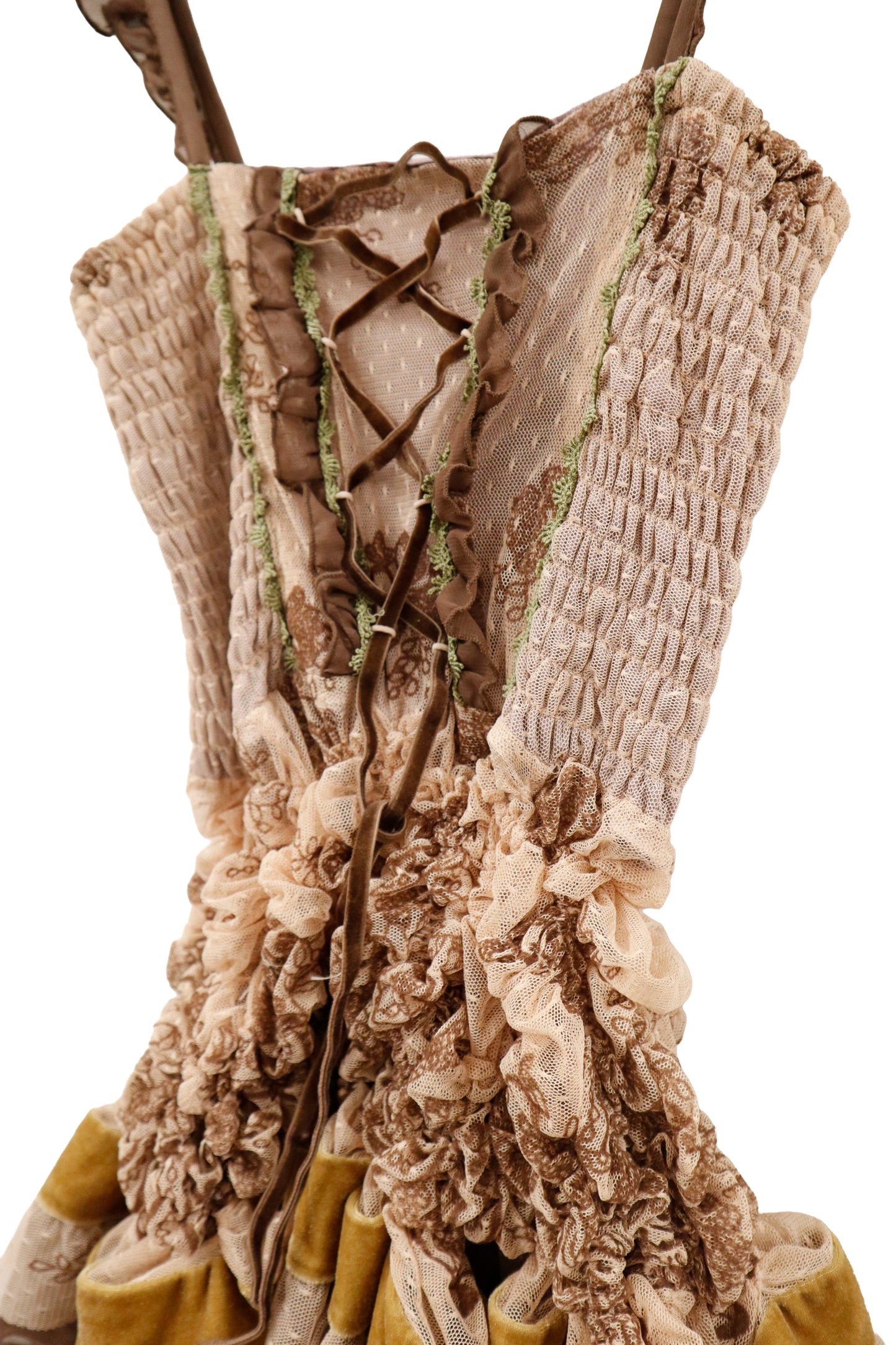 KUSHAKUSHA PLAN-cami-dress /RM-［2601-039］