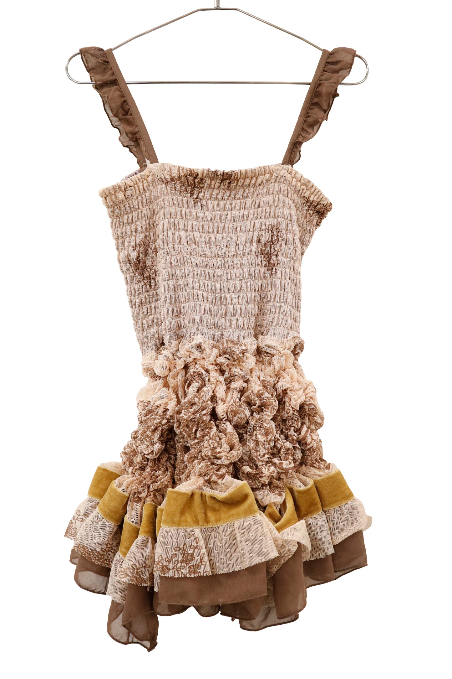 KUSHAKUSHA PLAN-cami-dress /RM-［2601-039］