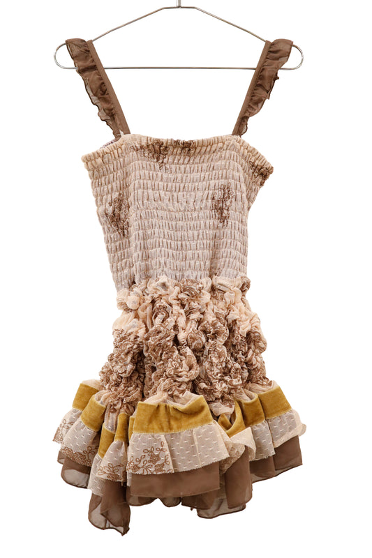 KUSHAKUSHA PLAN-cami-dress /RM-［2601-039］