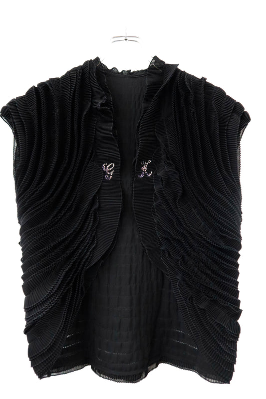 folds frill bolero /U-［2601-104］