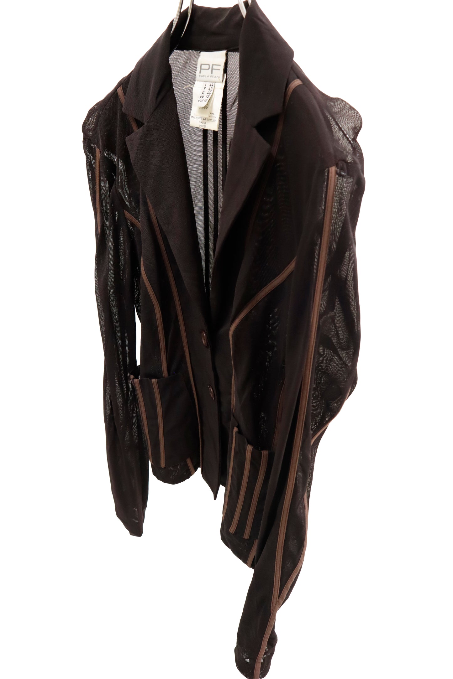 Sheer-Construct Tailored Jacket /U-［2601-058］