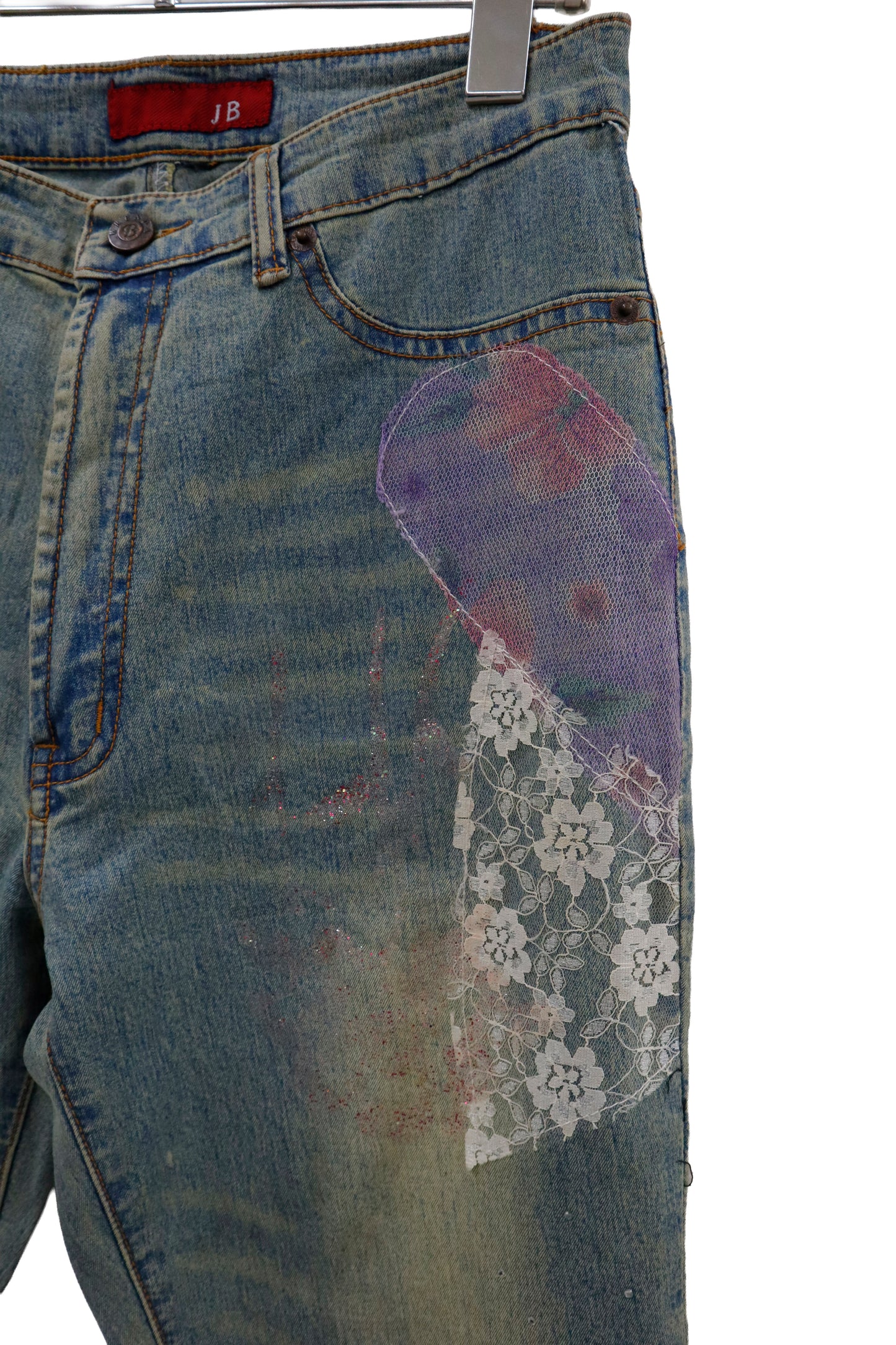 grunge Y2K denim pants/U-［2601-061］
