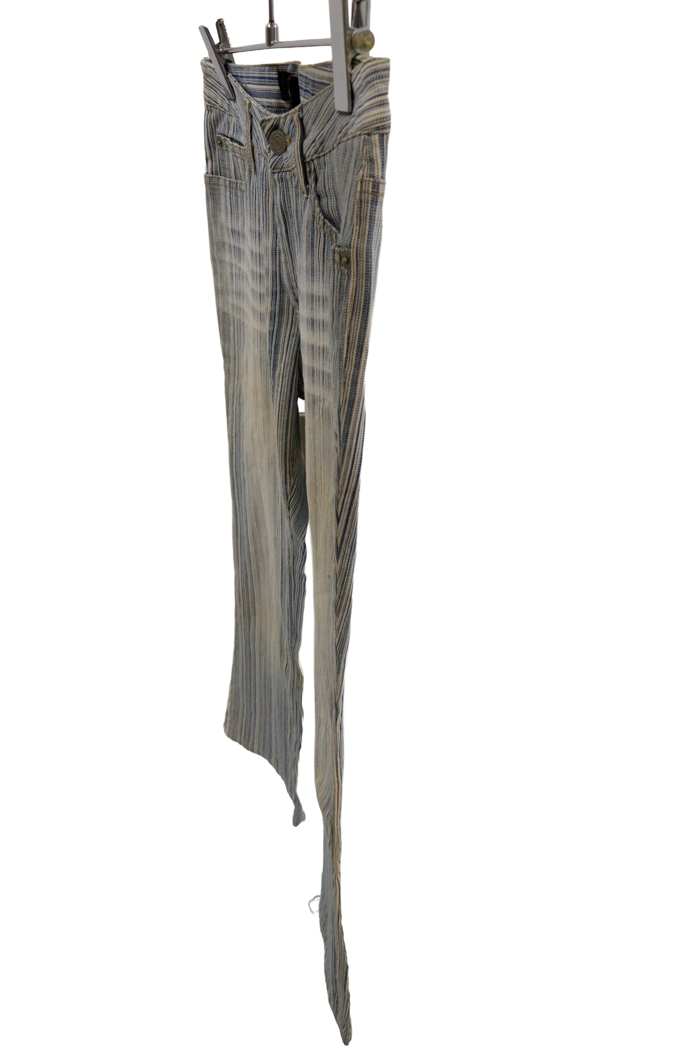 stripe denim pants/U-［2601-064］