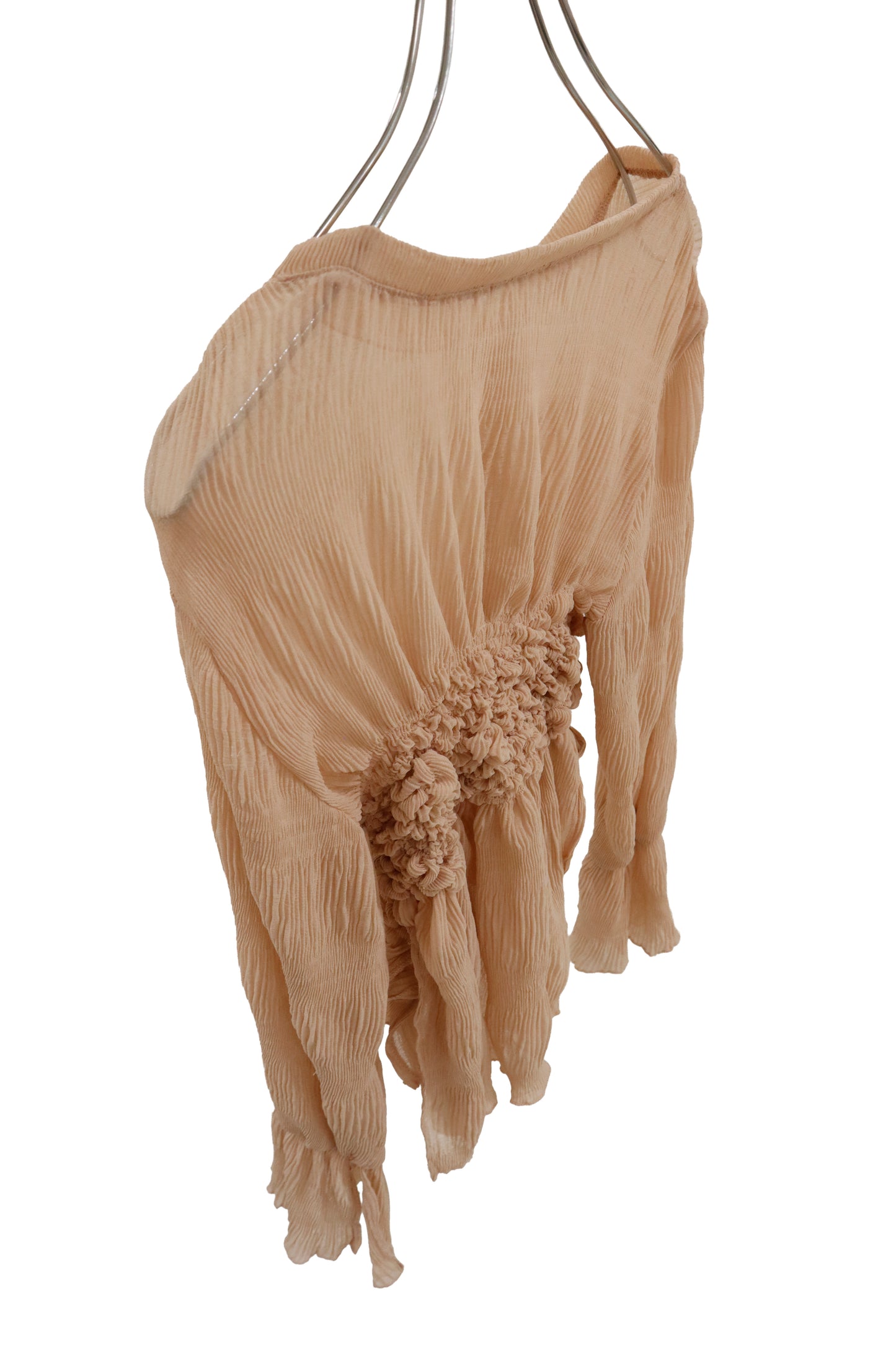 KUSHA KUSHA PLAN/see-through-blouse/RM-［2601-057］