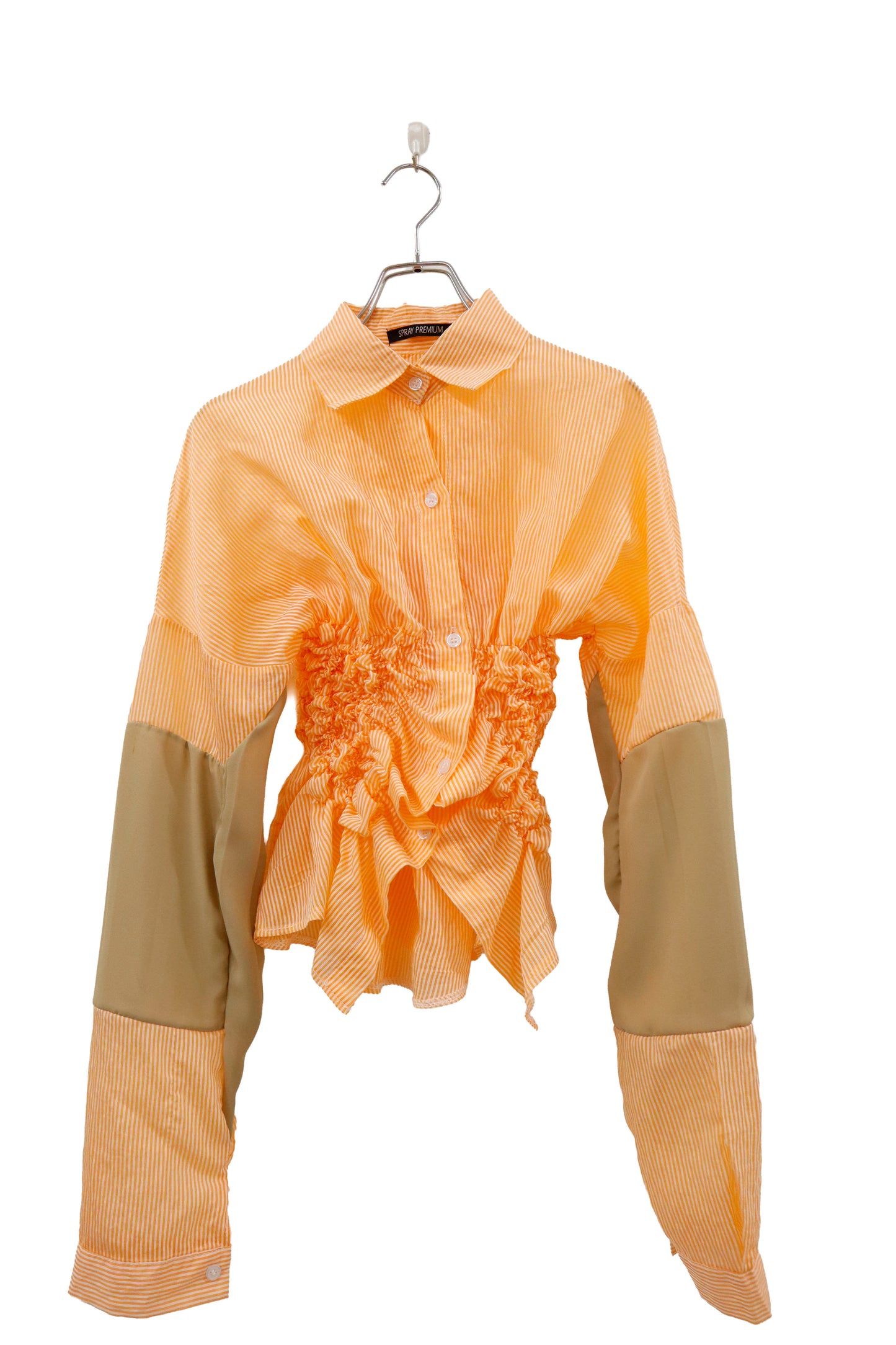 KUSHA KUSHA PLAN/see-through-blouse /RM-［2601-059］