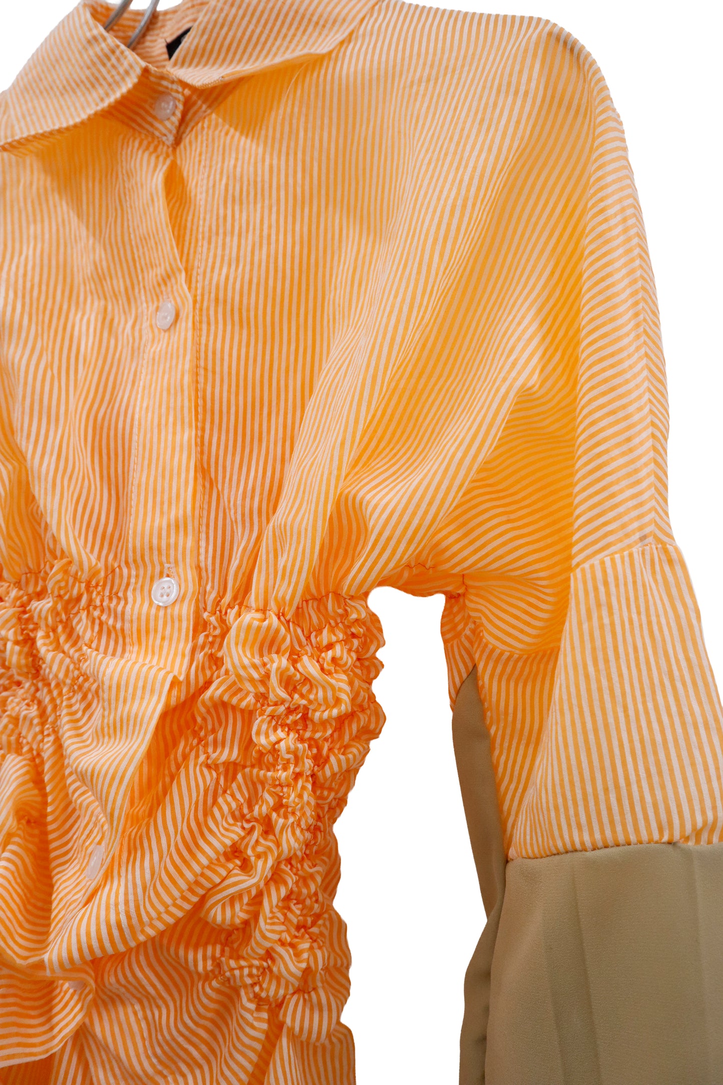 KUSHA KUSHA PLAN/see-through-blouse /RM-［2601-059］