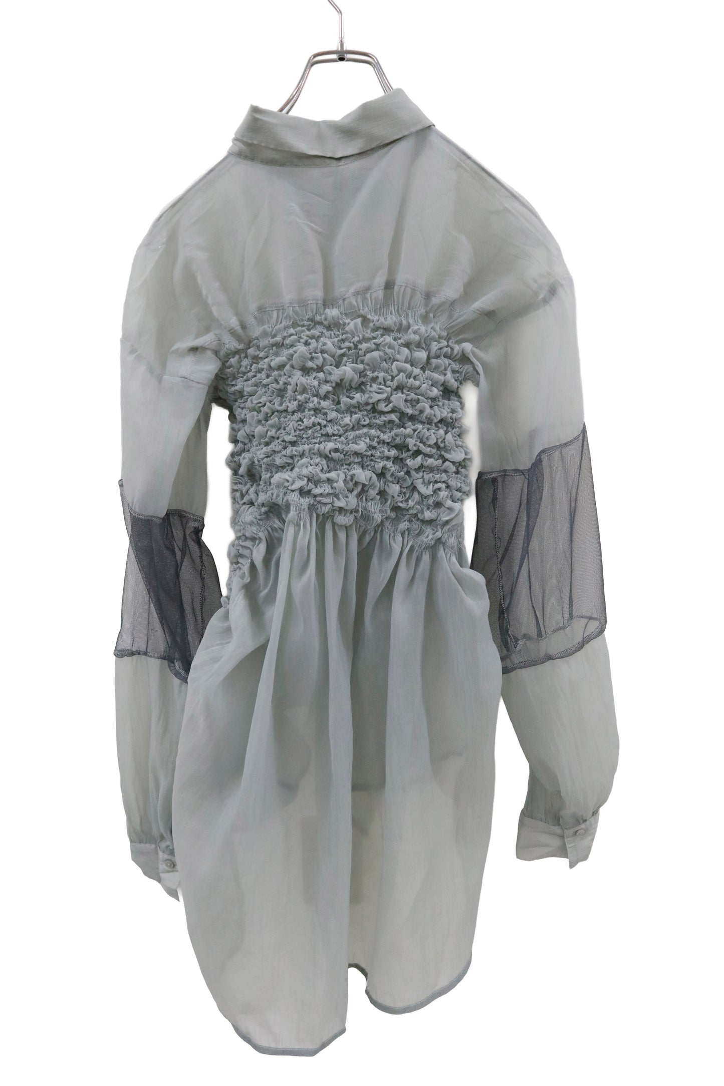 KUSHA KUSHA PLAN/see-trough-shirt /RM-［2601-062］