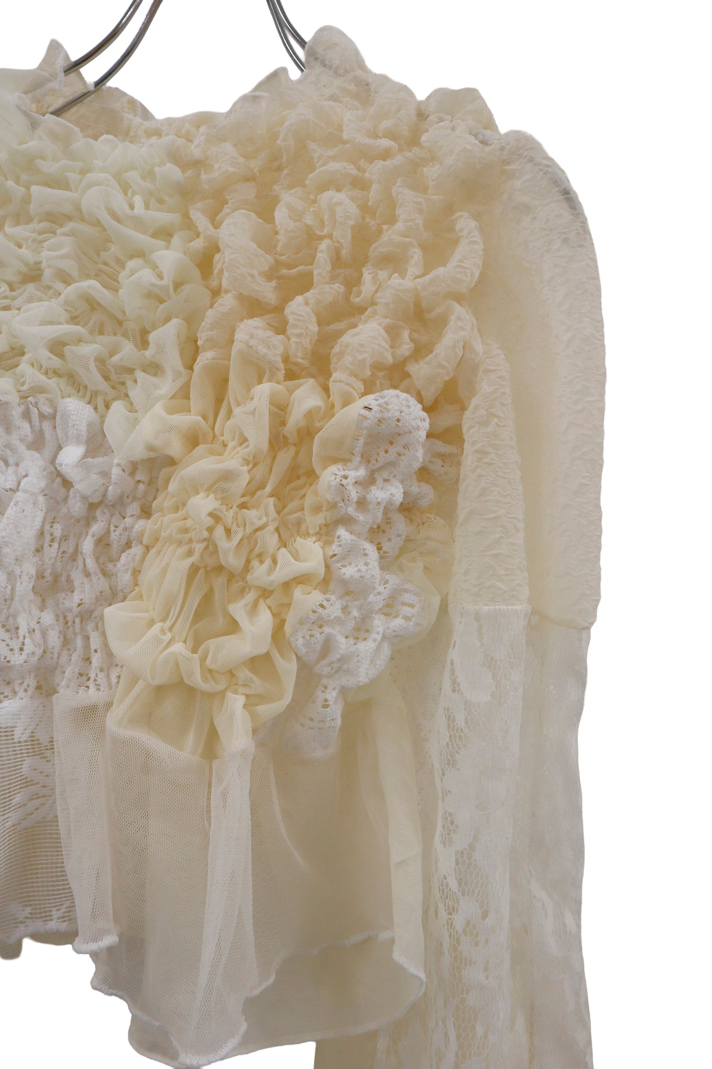 KUSHA KUSHA PLAN/lace blouse /RM-［2601-063］