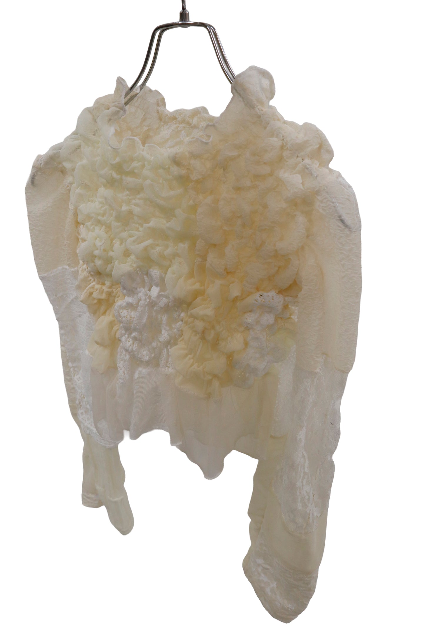 KUSHA KUSHA PLAN/lace blouse /RM-［2601-063］