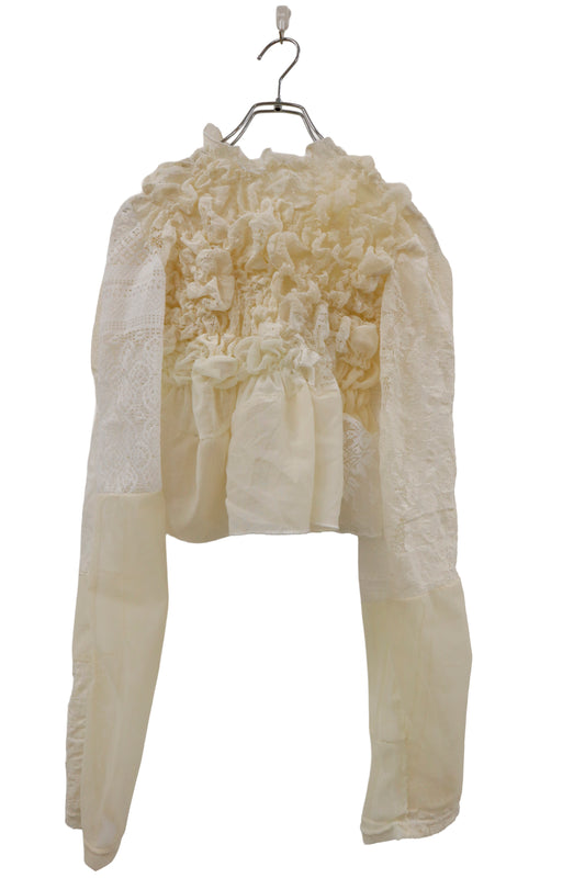 KUSHA KUSHA PLAN/lace blouse /RM-［2601-063］