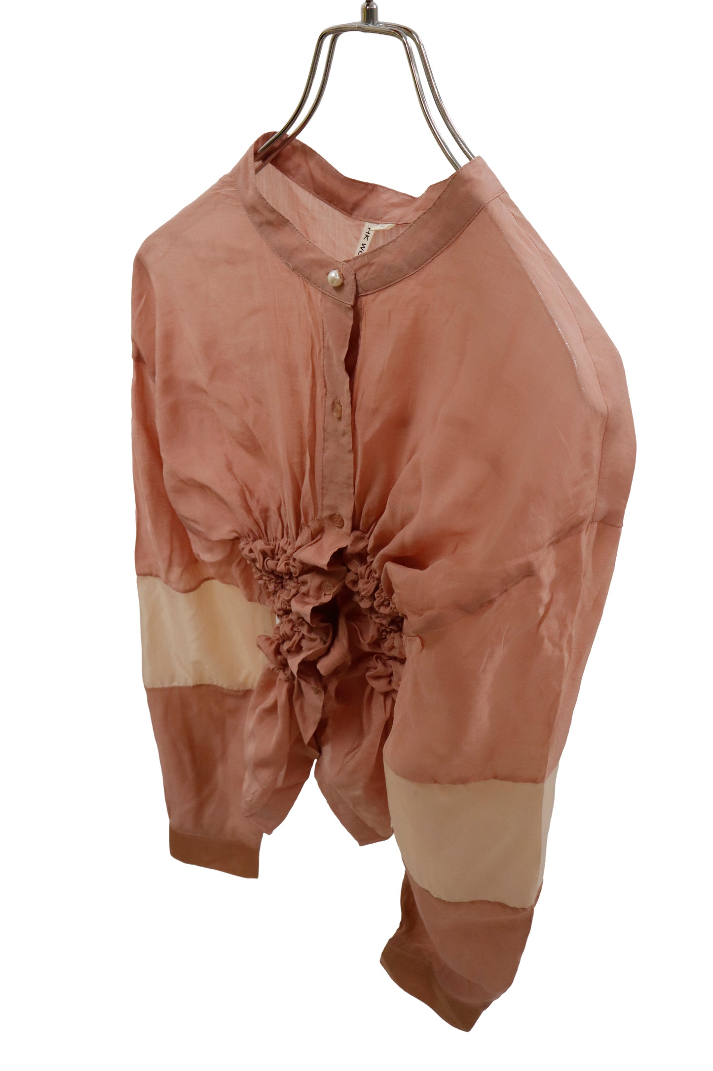 KUSHA KUSHA PLAN/no-collar-blouse/RM-［2601-064］