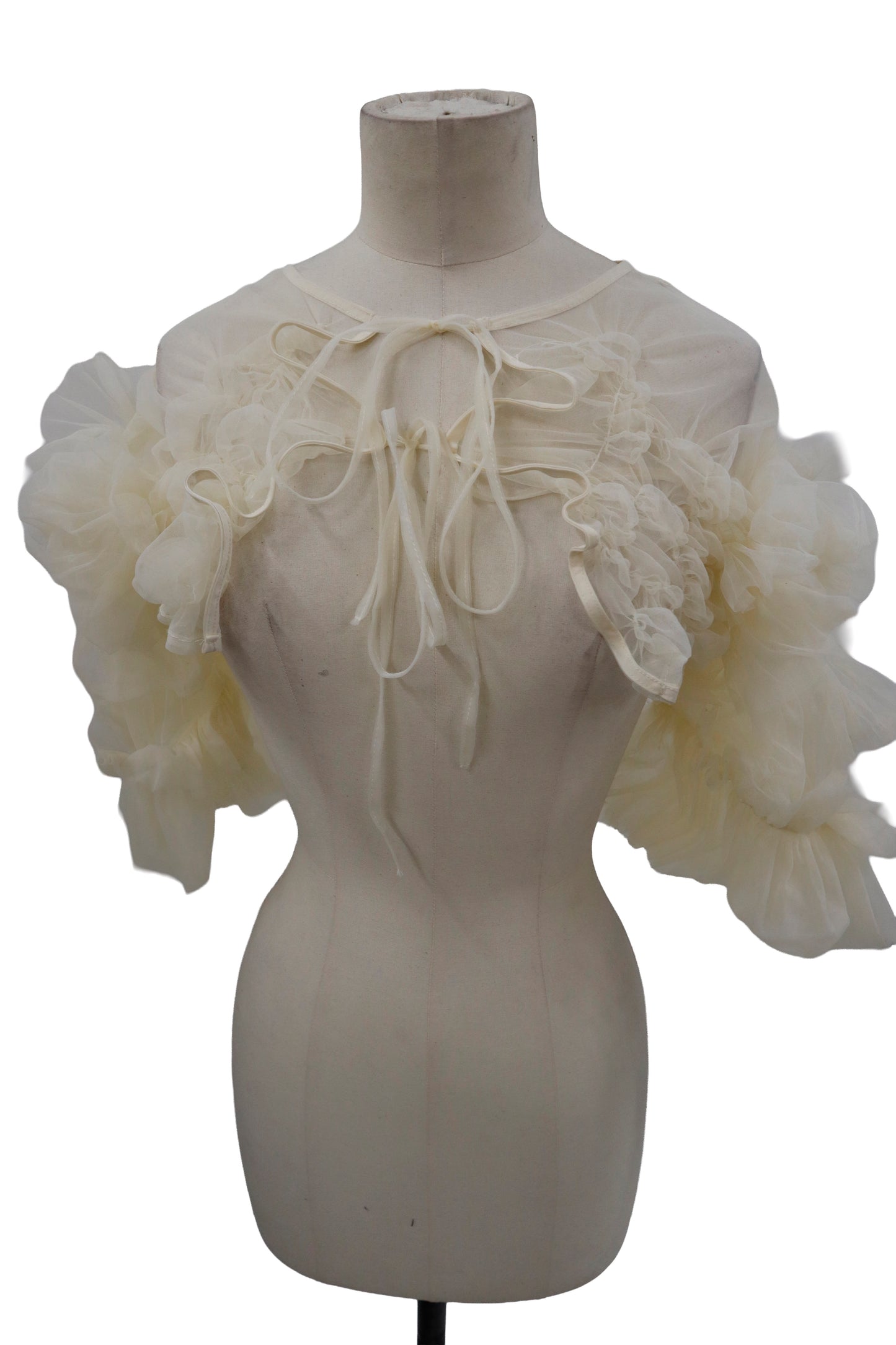 KUSHA KUSHA PLAN/see-through-blouse /RM-［2601-071］