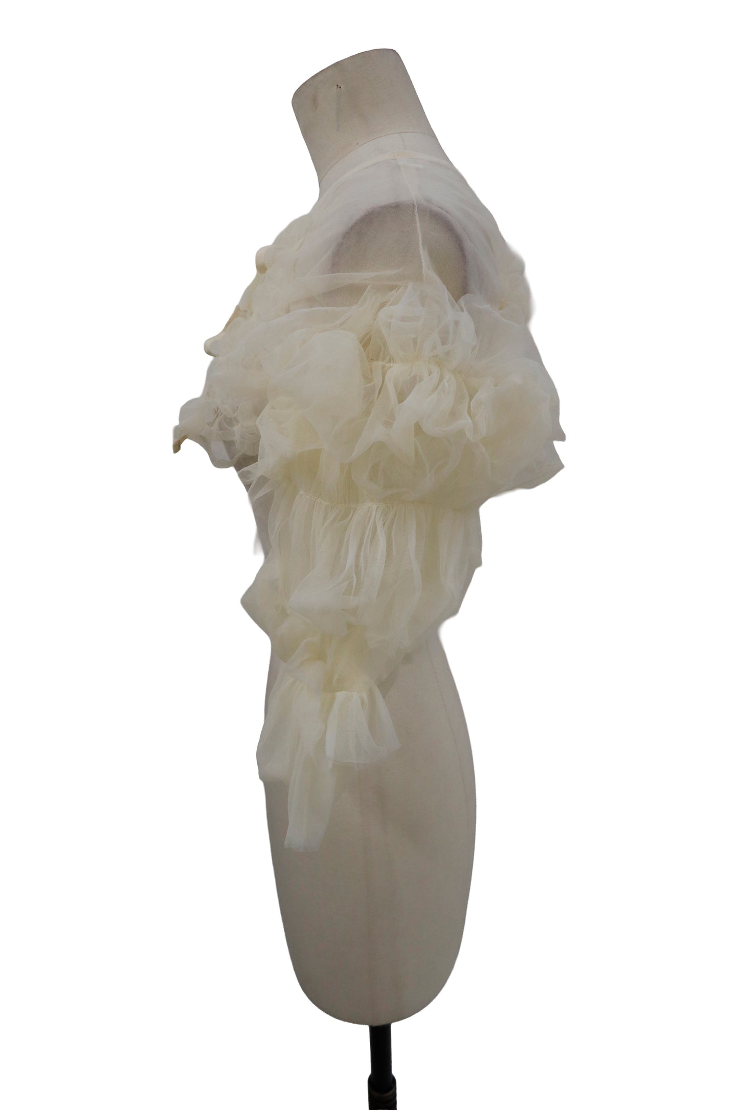 KUSHA KUSHA PLAN/see-through-blouse /RM-［2601-071］