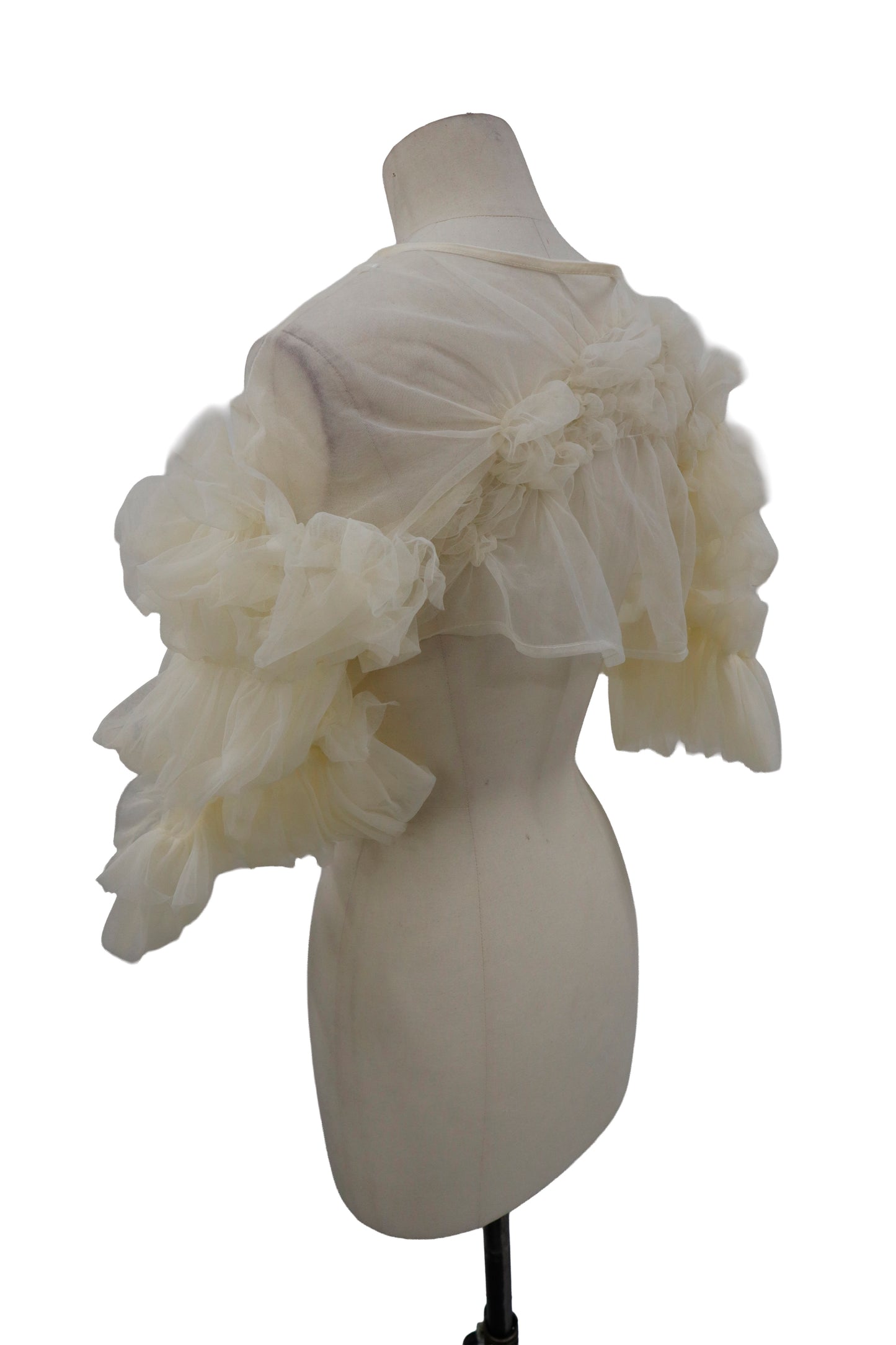 KUSHA KUSHA PLAN/see-through-blouse /RM-［2601-071］