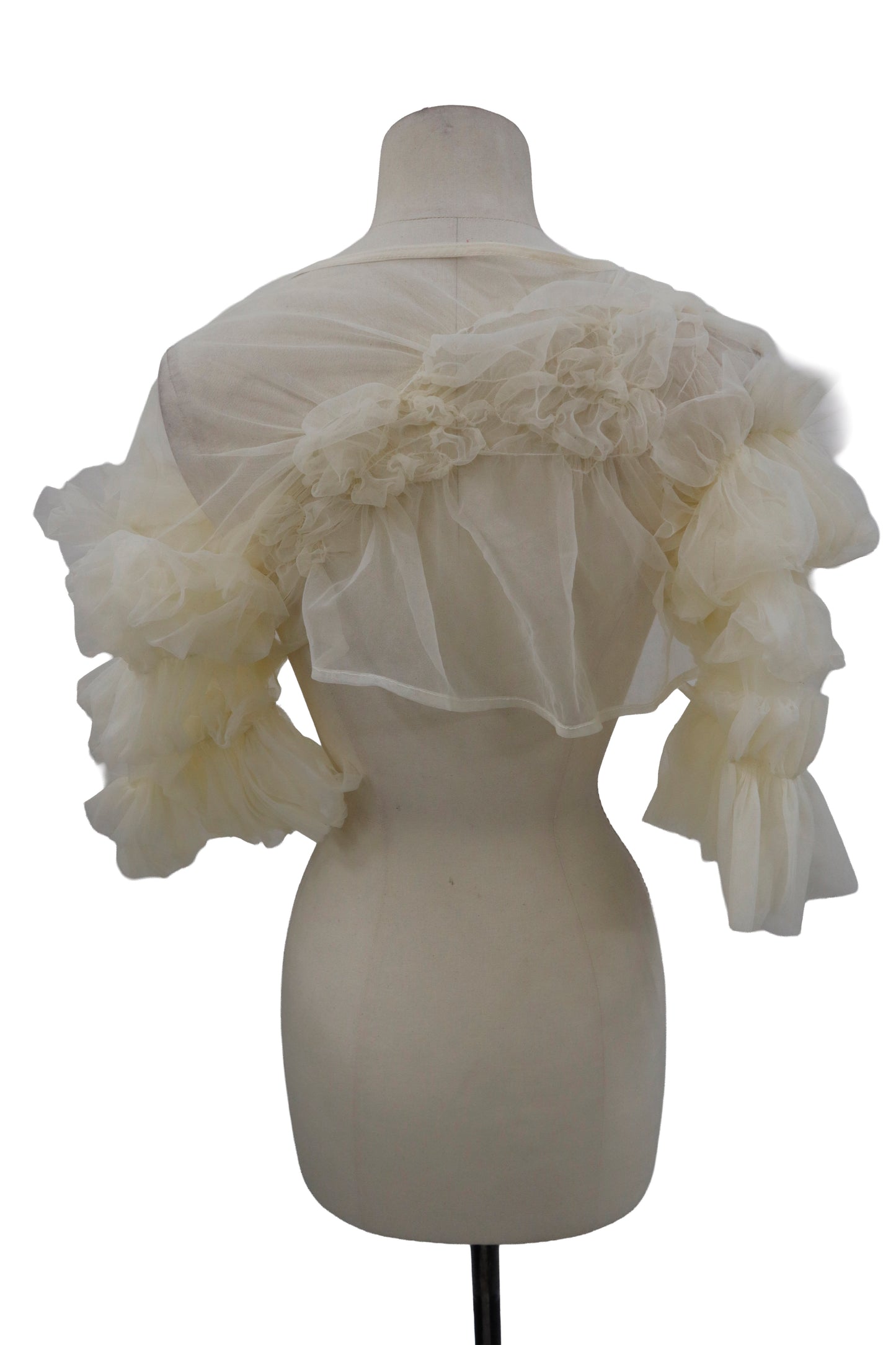 KUSHA KUSHA PLAN/see-through-blouse /RM-［2601-071］