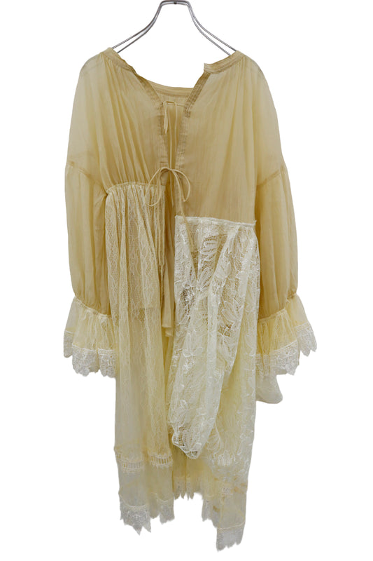 contemporary long blouse/RM-［2601-075］