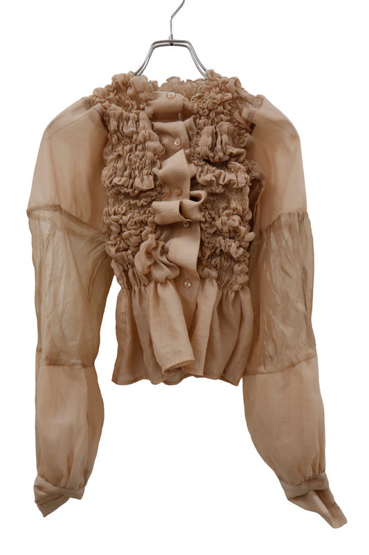 KUSHA KUSHA PLAN/blouse /RM-［2601-080］