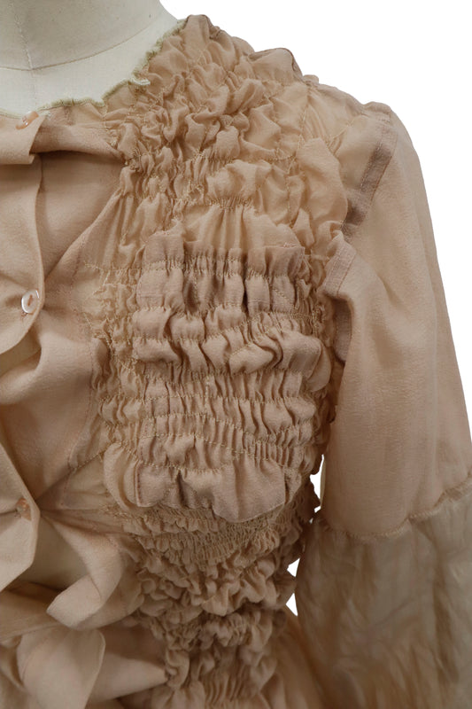 KUSHA KUSHA PLAN/blouse /RM-［2601-080］