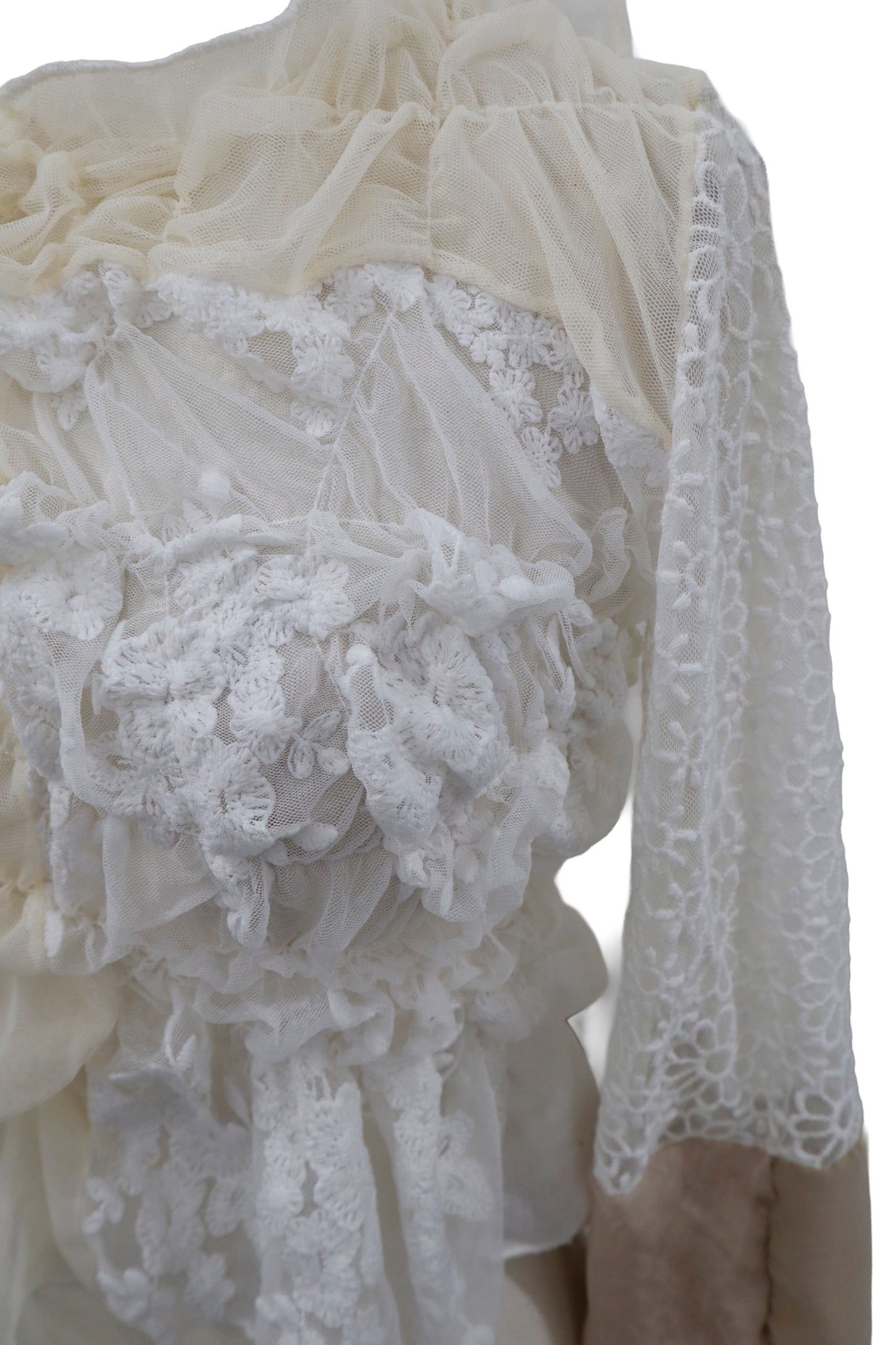 KUSHA KUSHA PLAN/blouse /RM-［2601-081］