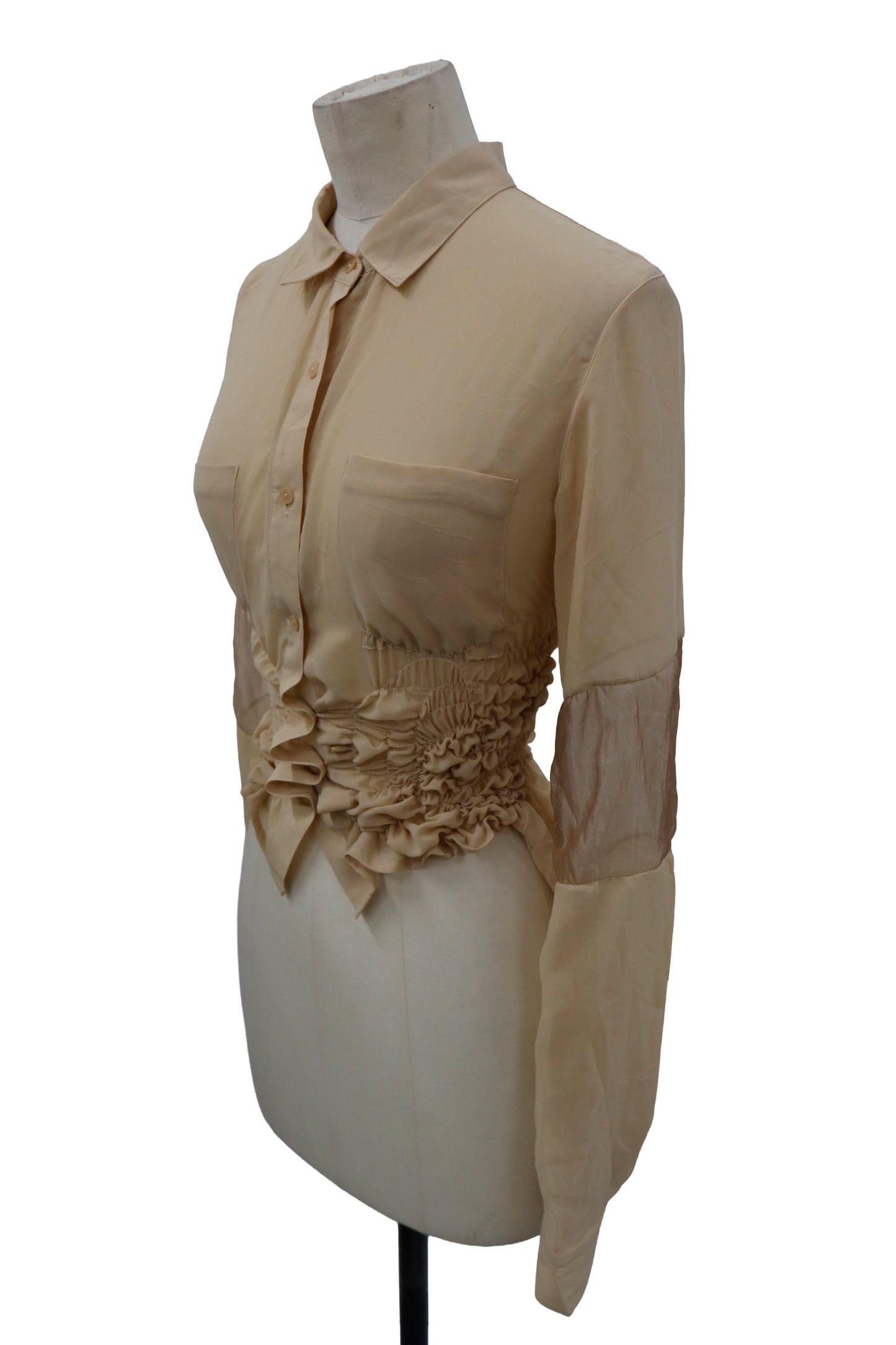 KUSHA KUSHA PLAN/blouse /RM-［2601-083］