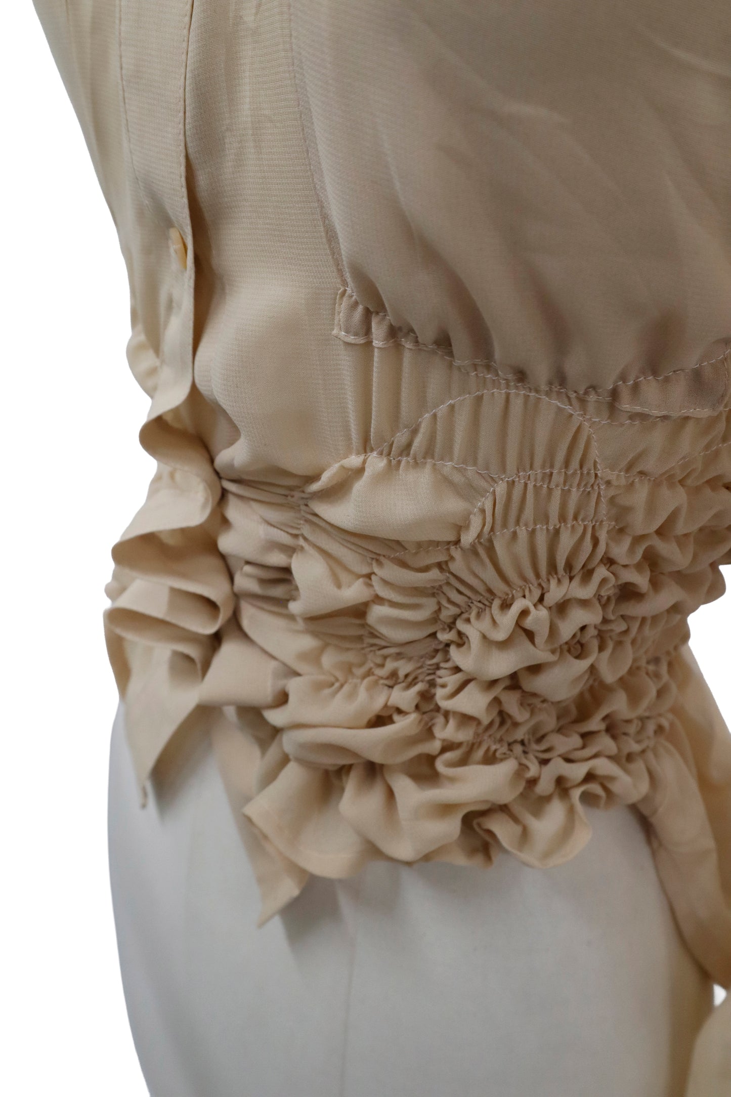 KUSHA KUSHA PLAN/blouse /RM-［2601-083］