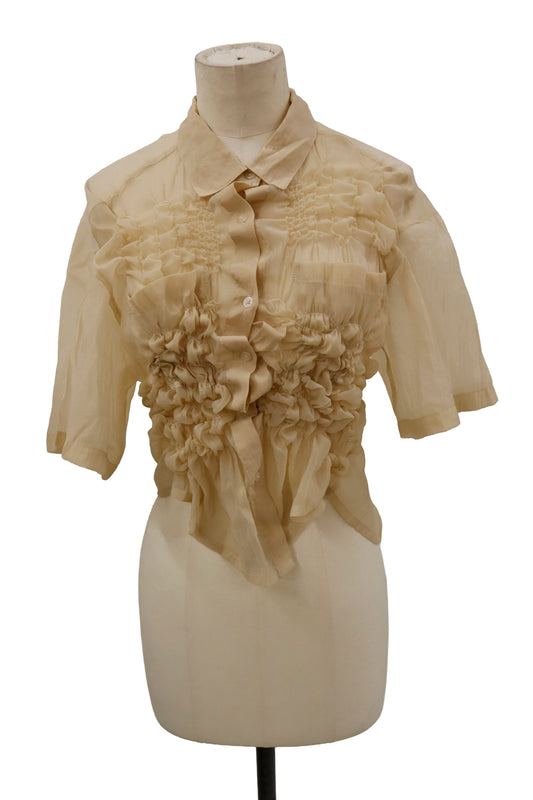 KUSHA KUSHA PLAN/blouse /RM-［2601-086］