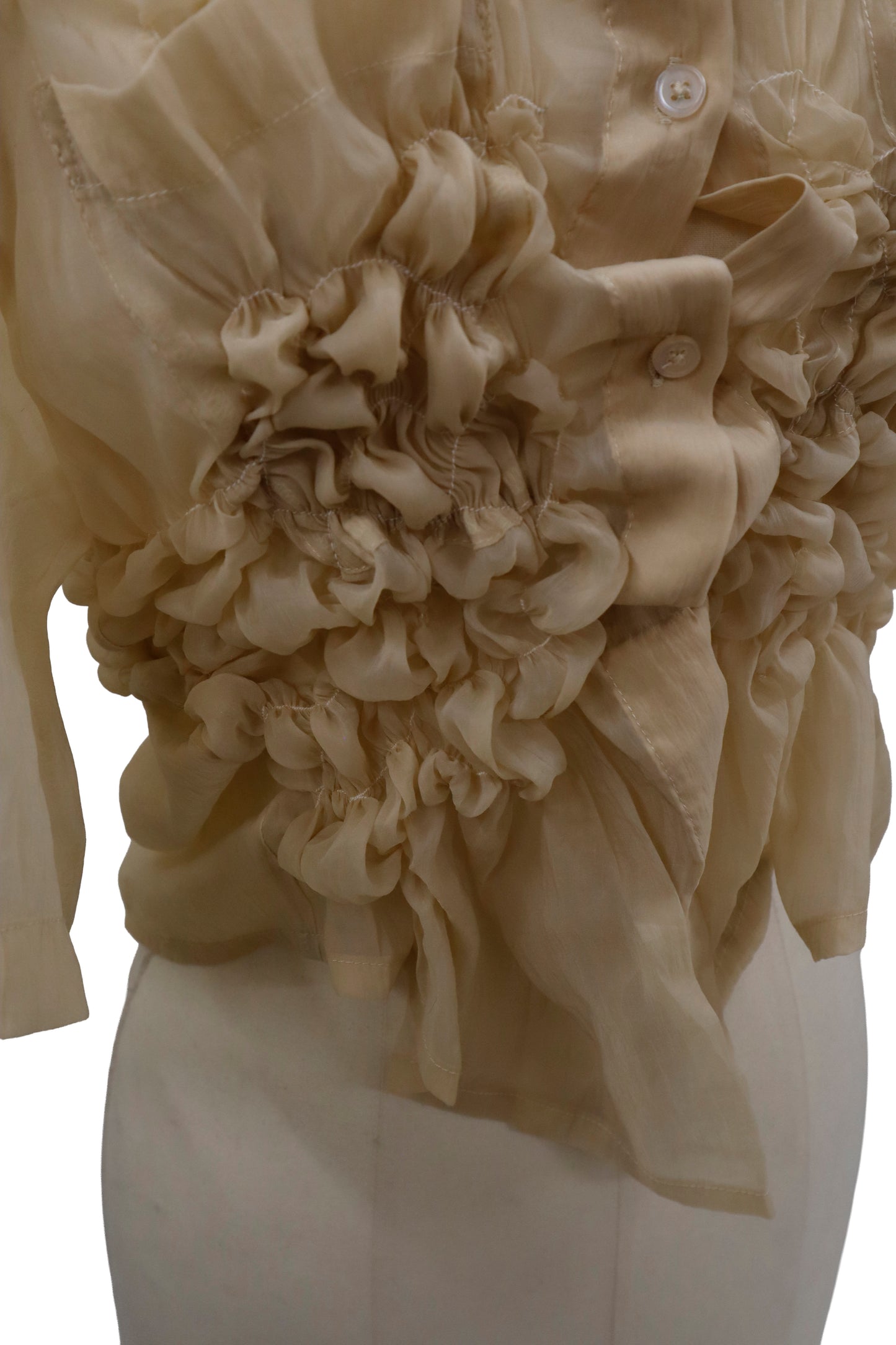 KUSHA KUSHA PLAN/blouse /RM-［2601-086］