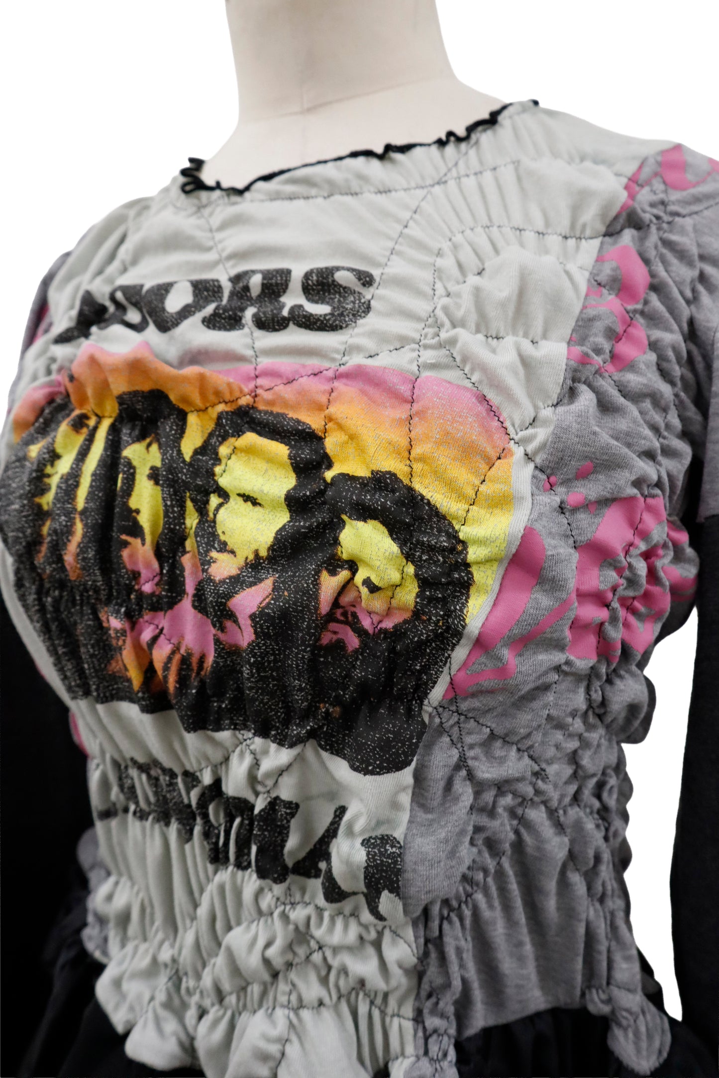 KUSHA KUSHA PLAN/cut saw dress /RM-［2602-102］