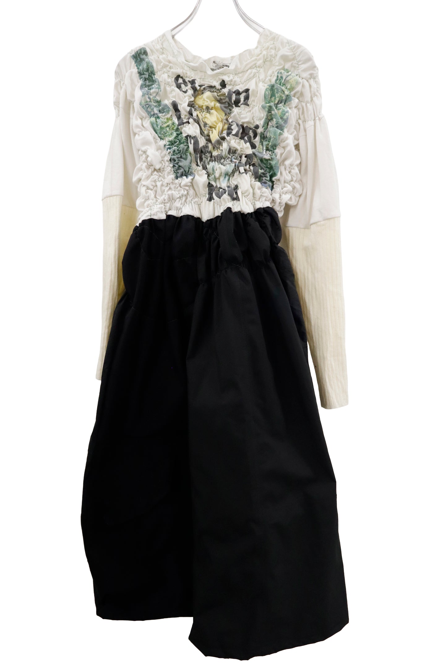 KUSHA KUSHA PLAN/cut saw dress/RM-［2602-103］