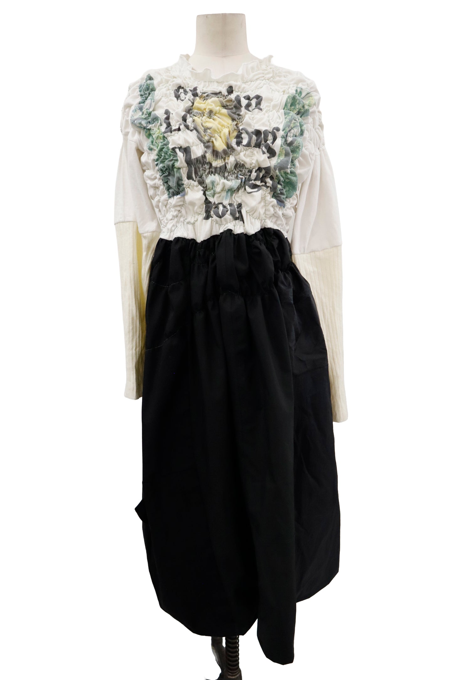 KUSHA KUSHA PLAN/cut saw dress/RM-［2602-103］