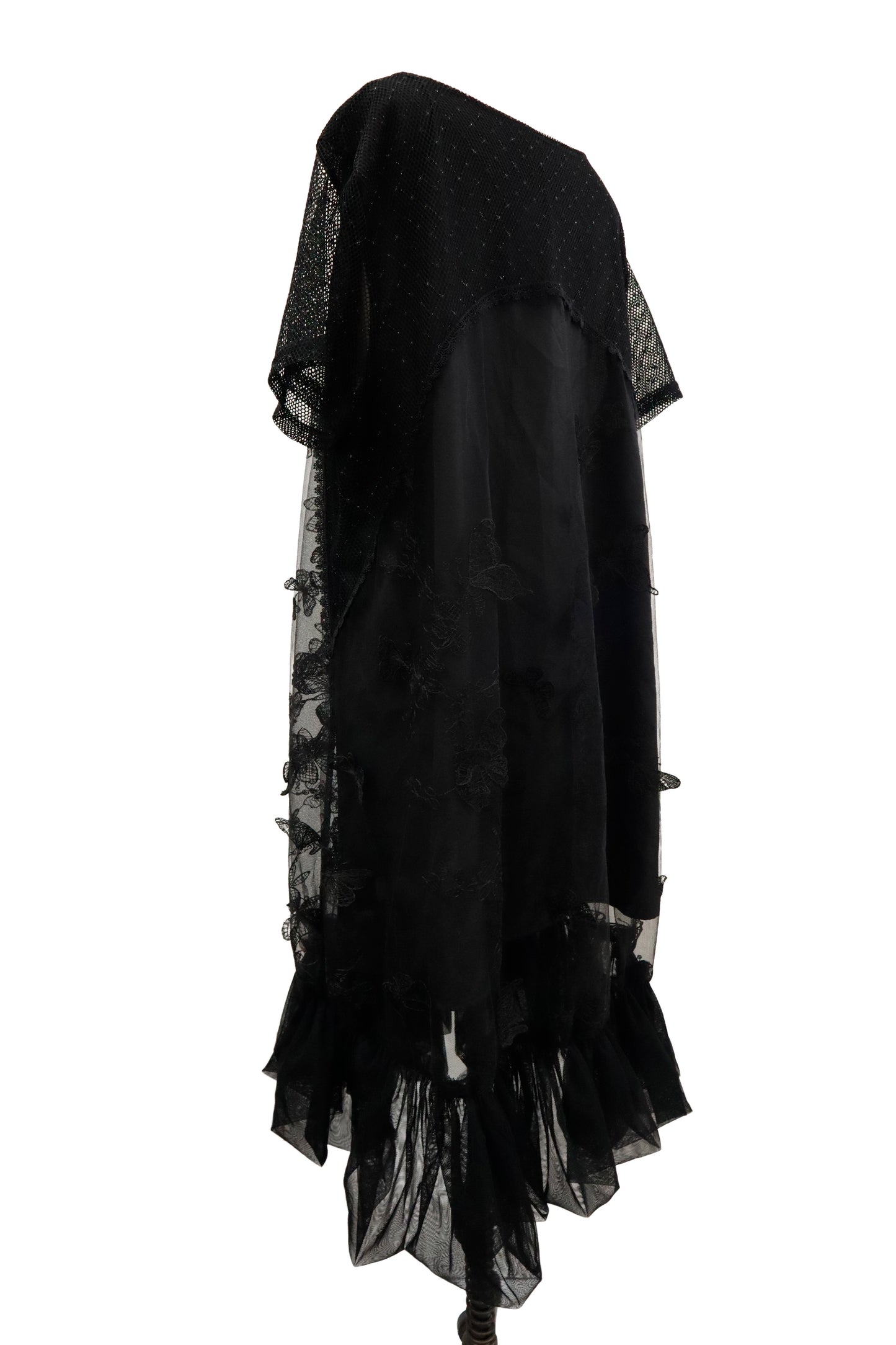 mesh frill dress/RM-［2602-109］