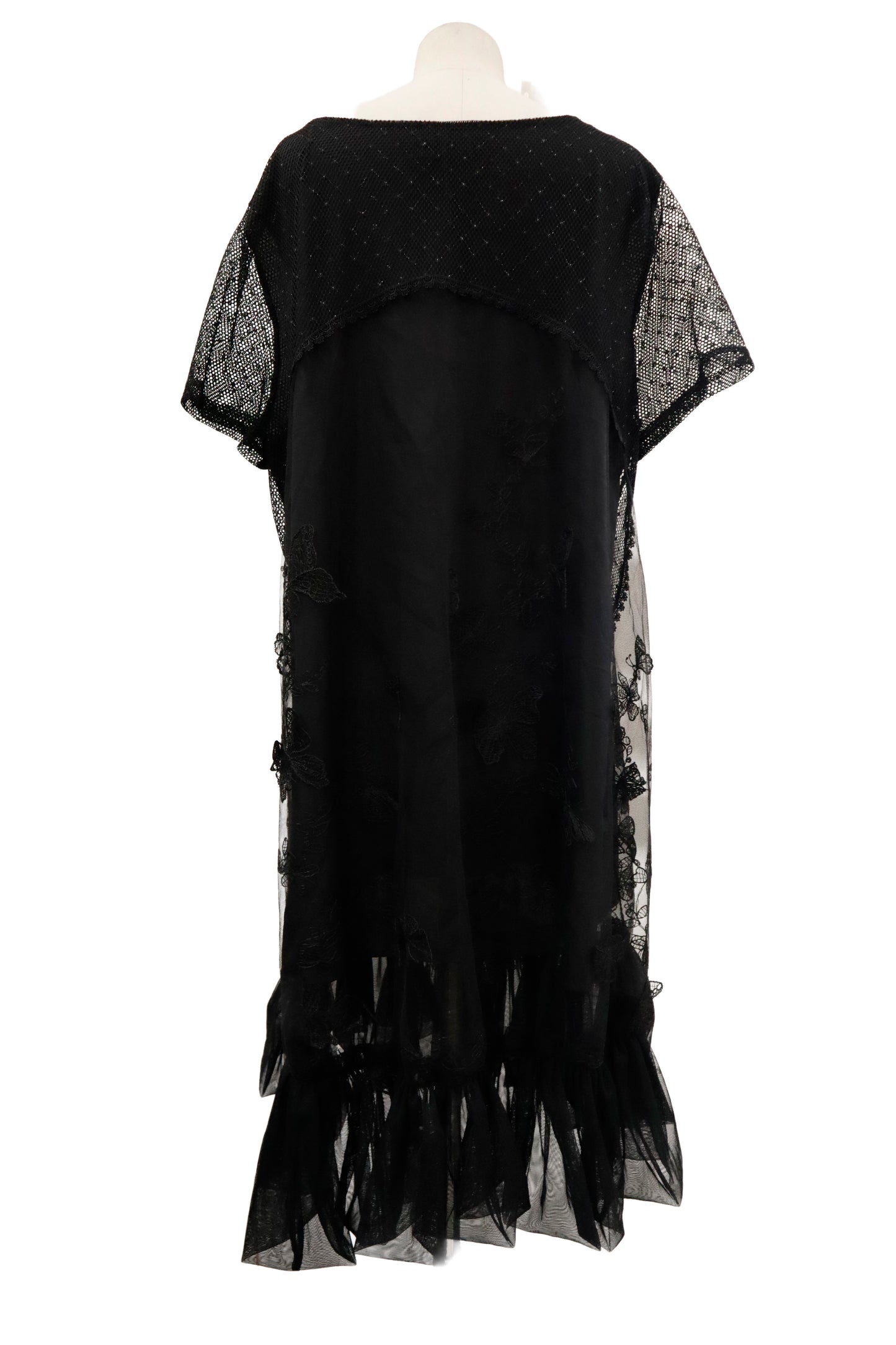 mesh frill dress/RM-［2602-109］