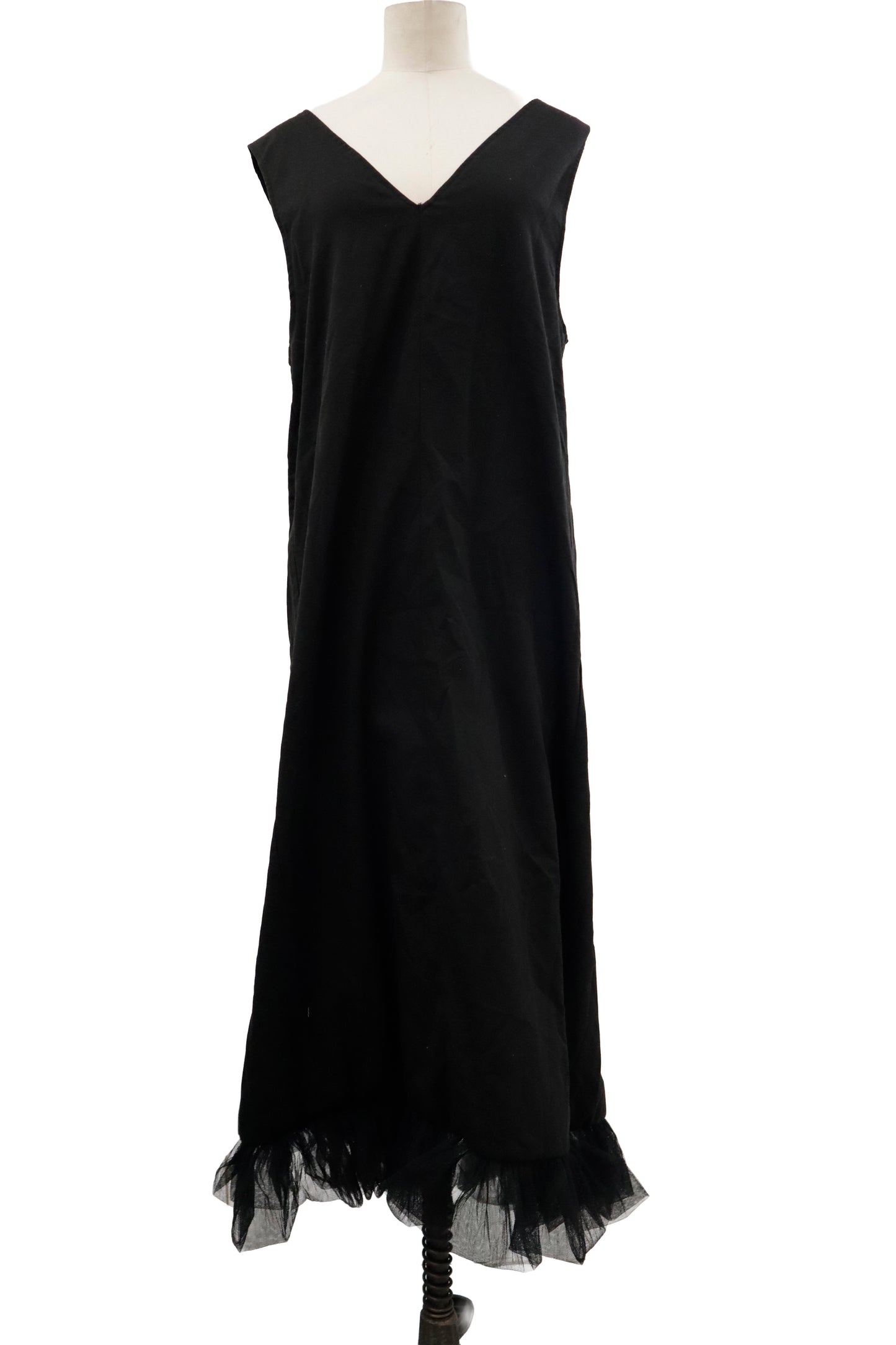 frill no sleeve dress/RM-［2602-111］