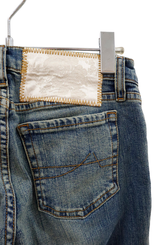 Y2K denim pants/U-［2602-001］