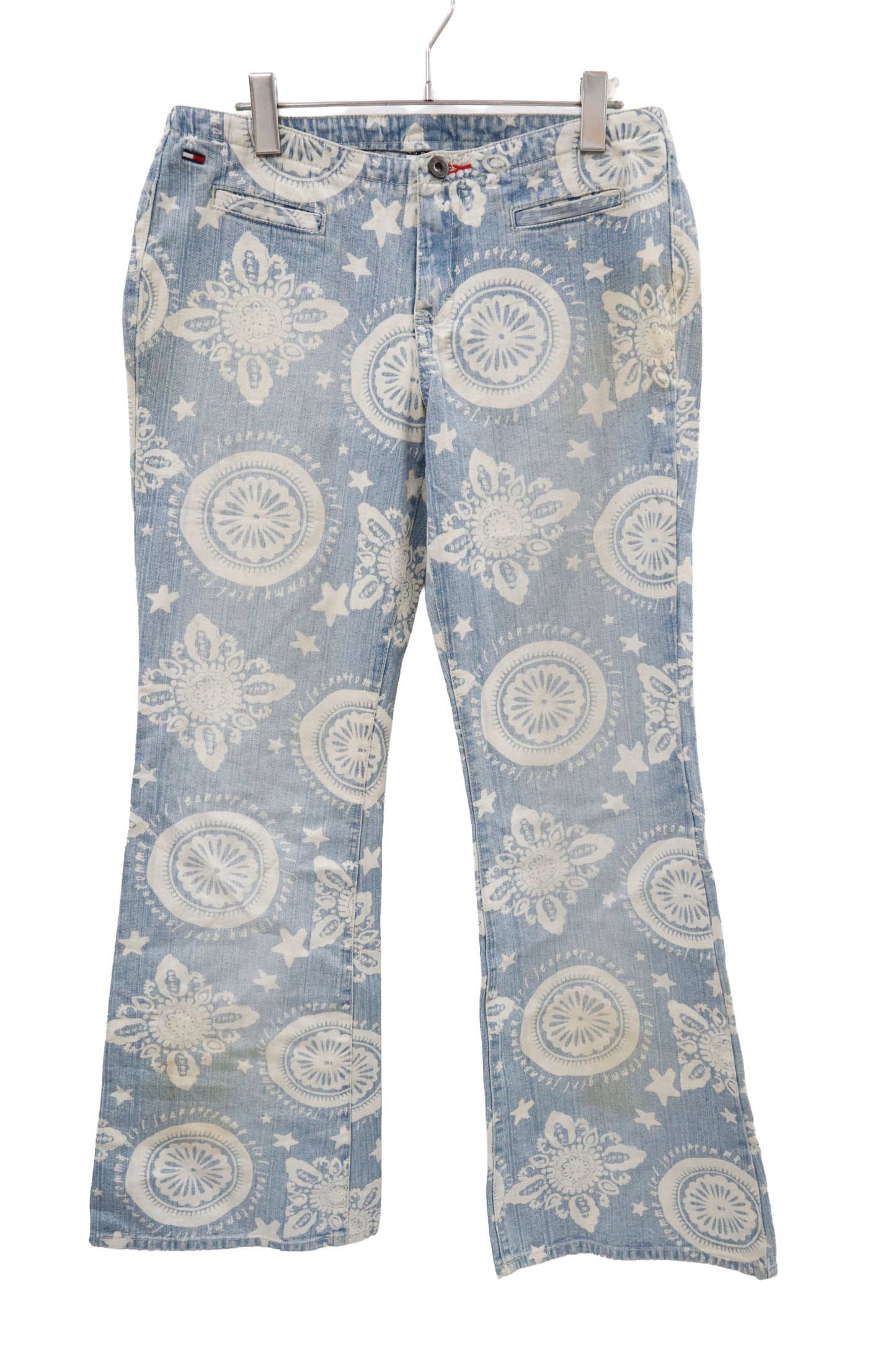 graphic denim pants/U-［2602-002］