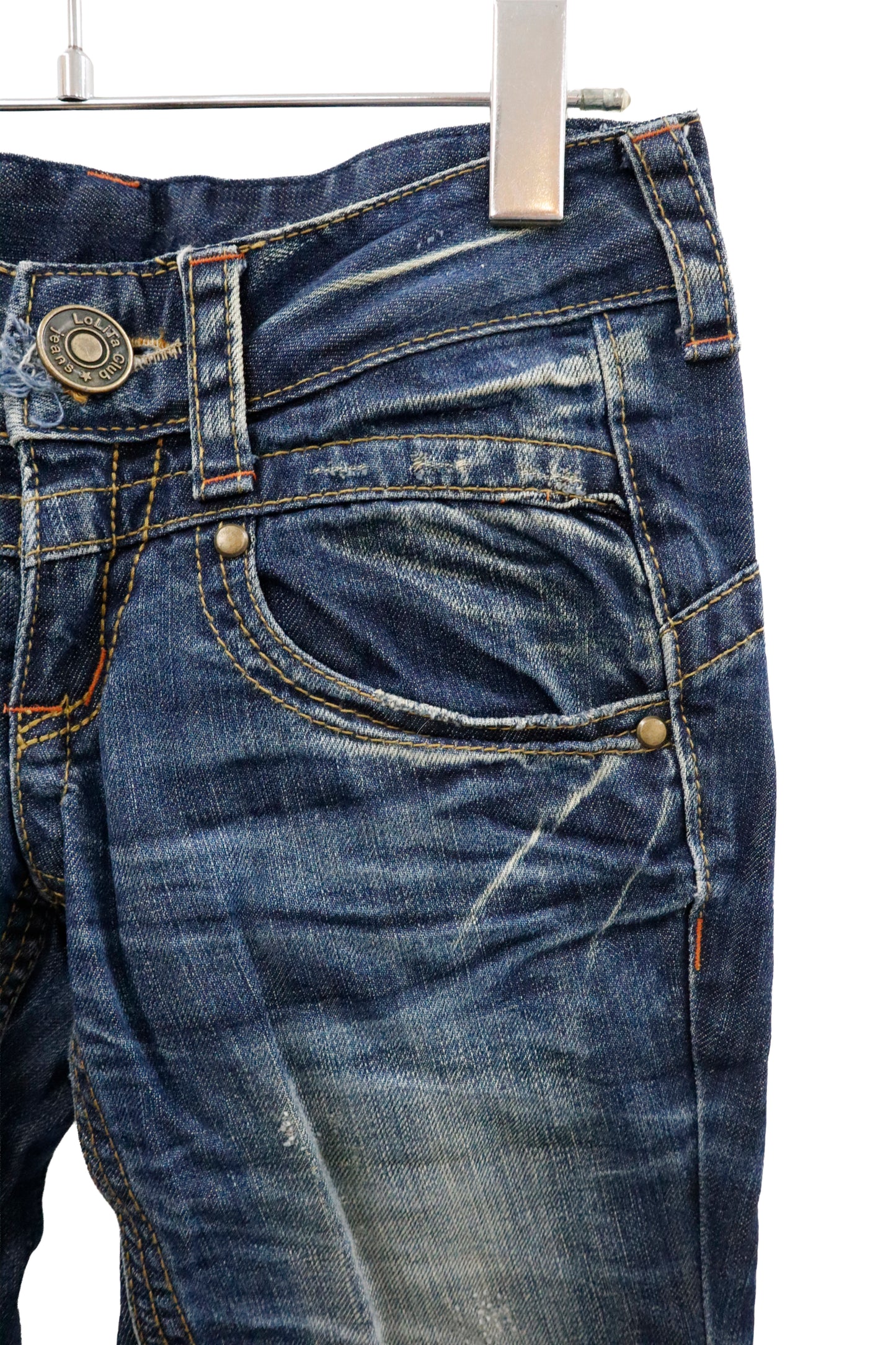 Y2K Flare denim pants/U-［2602-007］