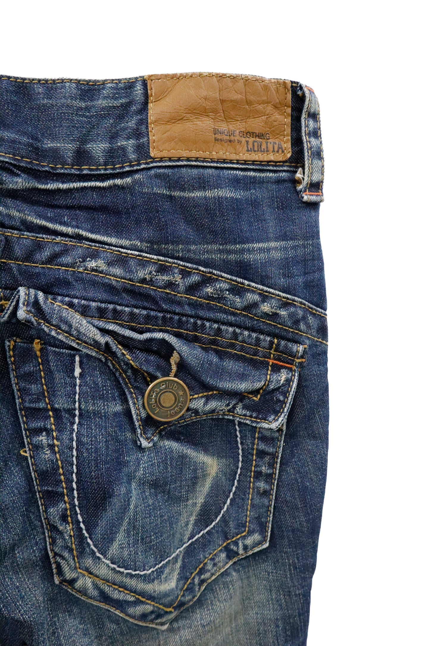 Y2K Flare denim pants/U-［2602-007］
