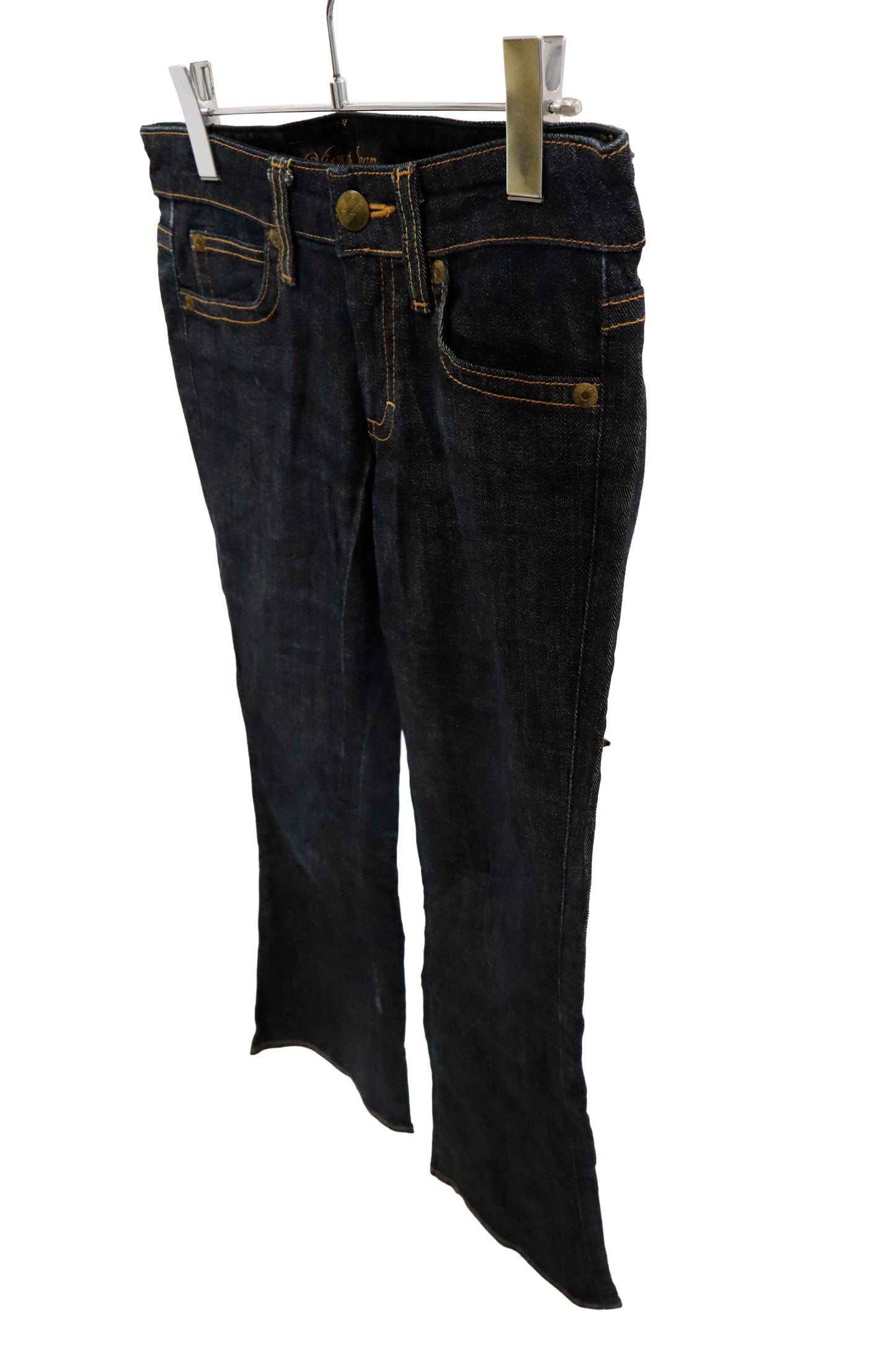 Flare denim pants/U-［2602-010］