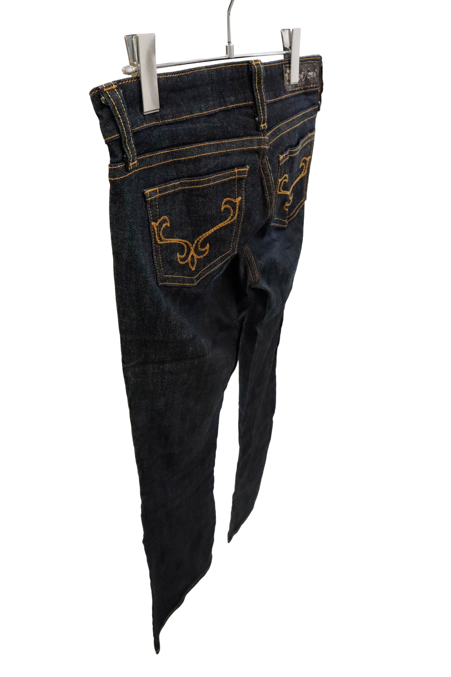 Flare denim pants/U-［2602-010］