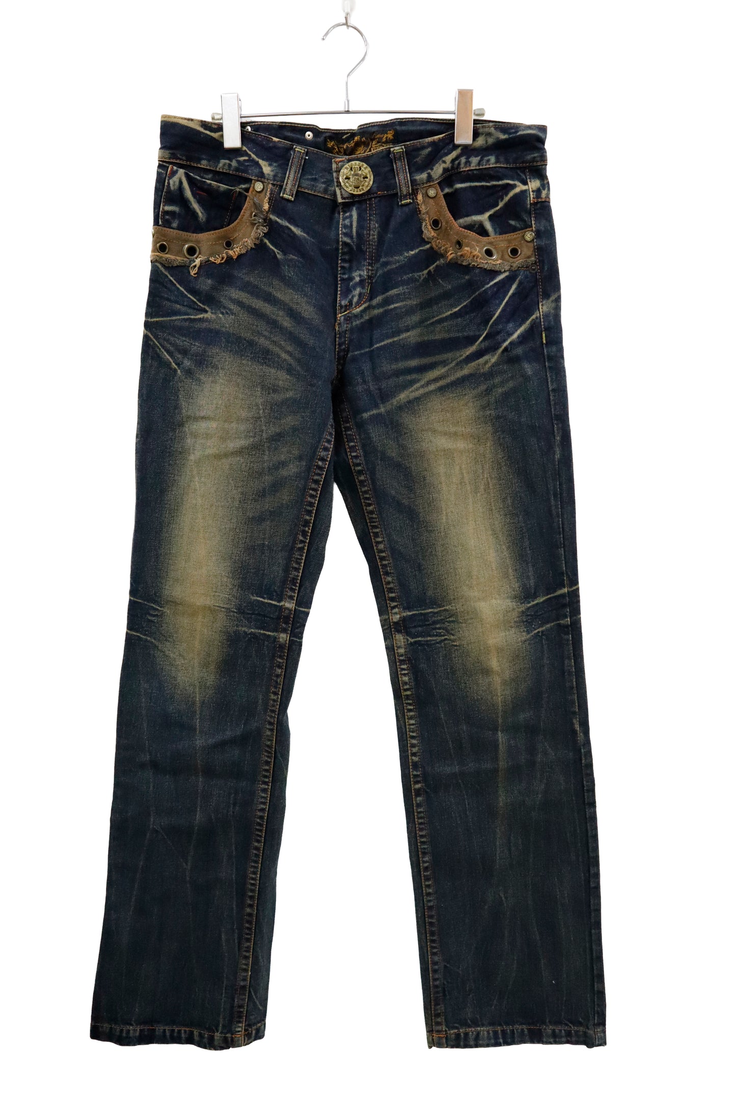 RIOBERA VINTAGE Y2K denim pants/U-［2602-013］