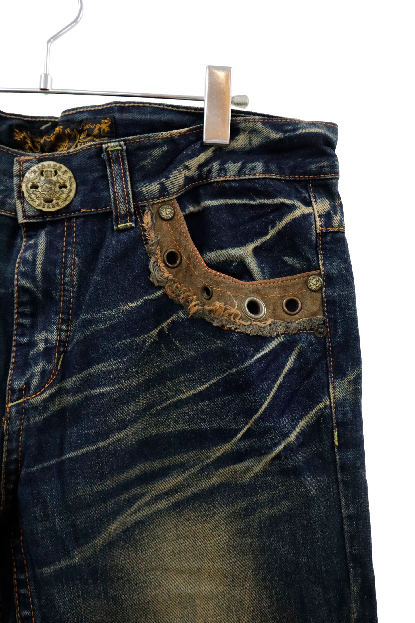 RIOBERA VINTAGE Y2K denim pants/U-［2602-013］
